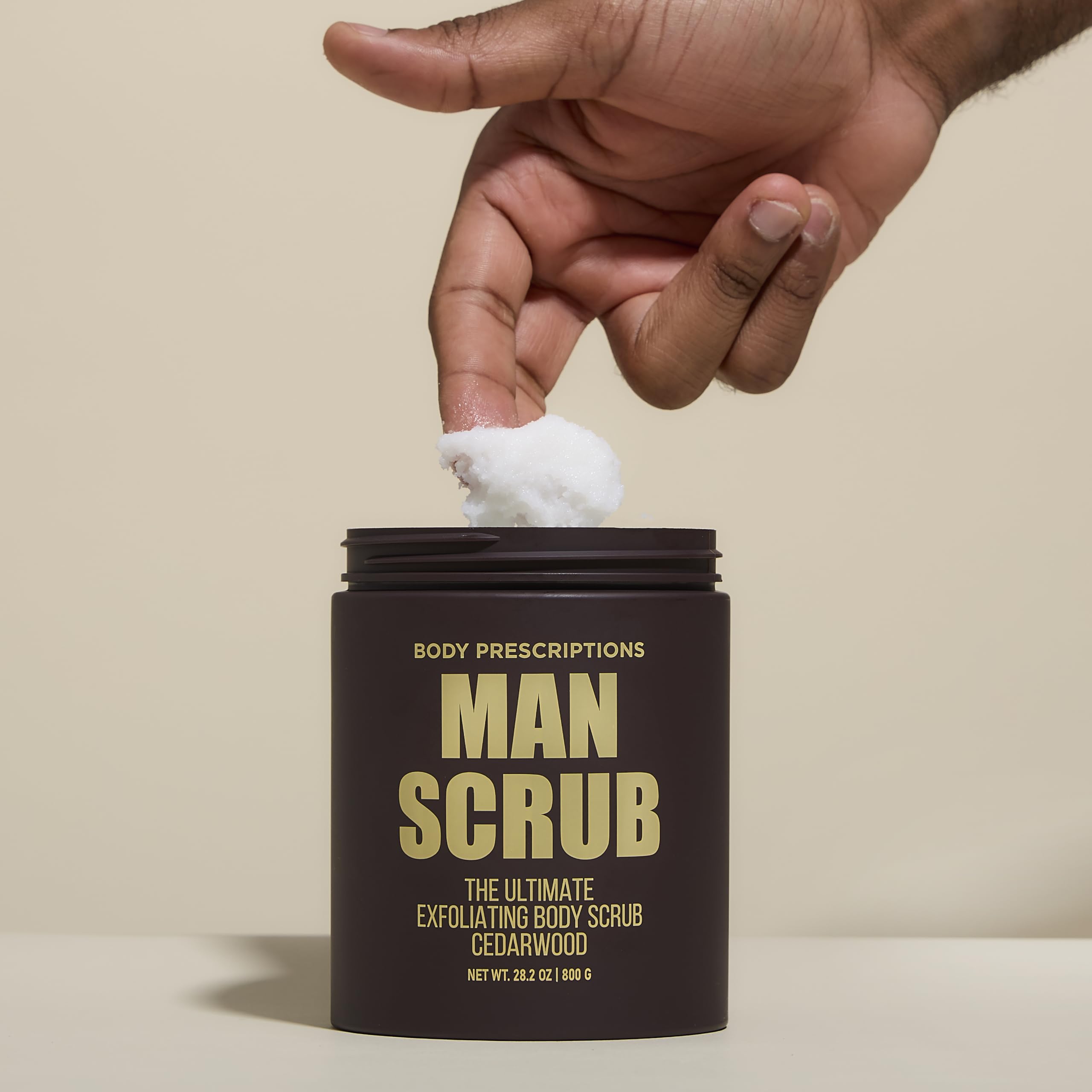 Body Prescriptions Men’s Exfoliating Body Scrub – Ultimate Skin Cleansing Wash - Body Prescriptions Official Product View 4