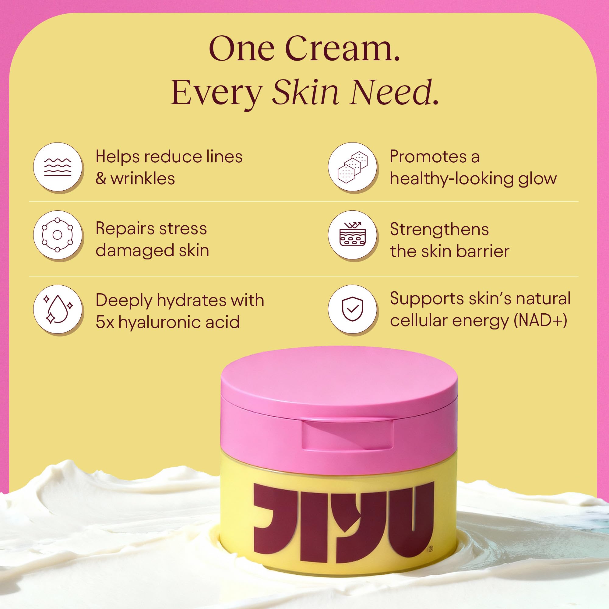JIYU Korean Skincare Glow Up Bundle – NAD+ Hydrating Face - JIYU