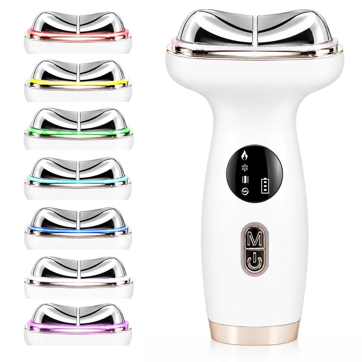 Cold Heat Gua Sha Facial Neck Lymphatic Massager Facial - MERIDESSA Official Imagery - 1