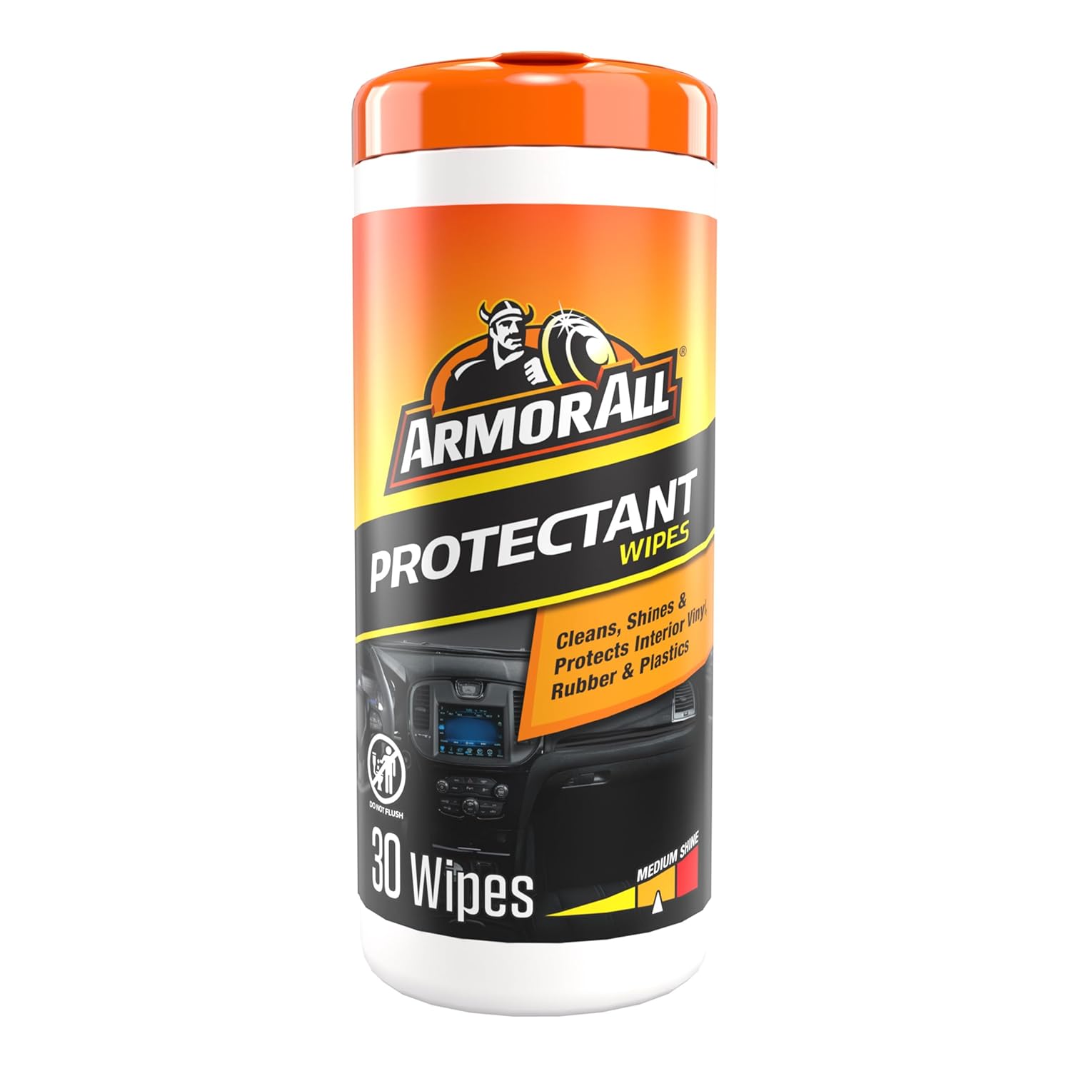 Armor All Original Protectant Wipes, Car Interior Cleaner Wipes with UV Protection to Fight Cracking