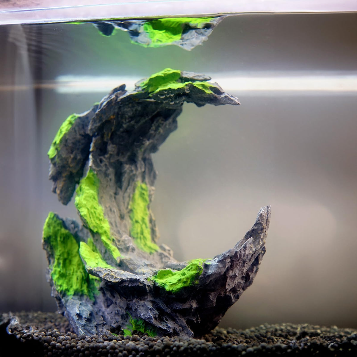 Aquarium Rock Decor Moon Valley Aquascape for 10 Gallon - Allcolor Official Imagery - 1