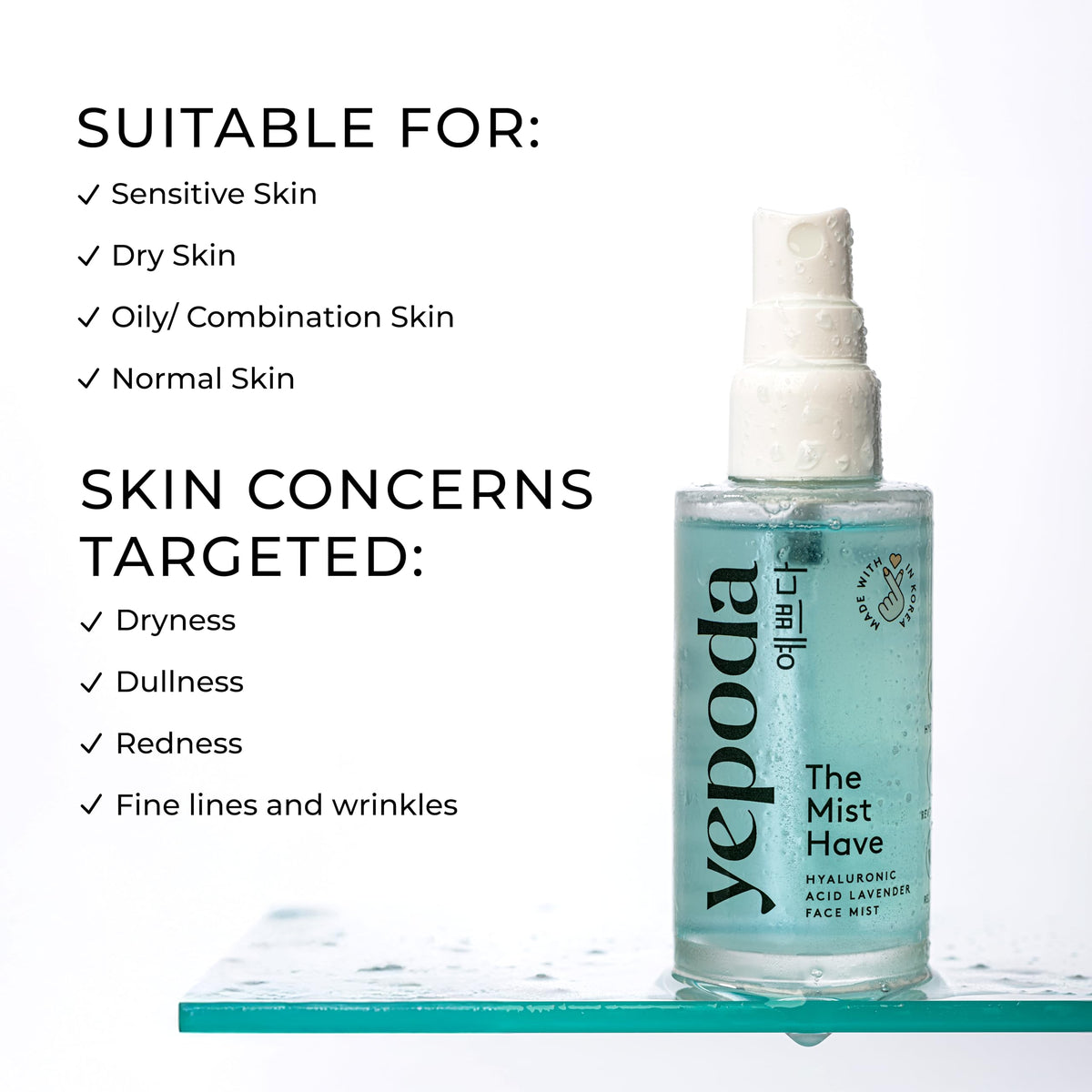 Yepoda The Mist Have Hydrating Toner Face Mist Deeply - Yepoda Official Imagery - 4