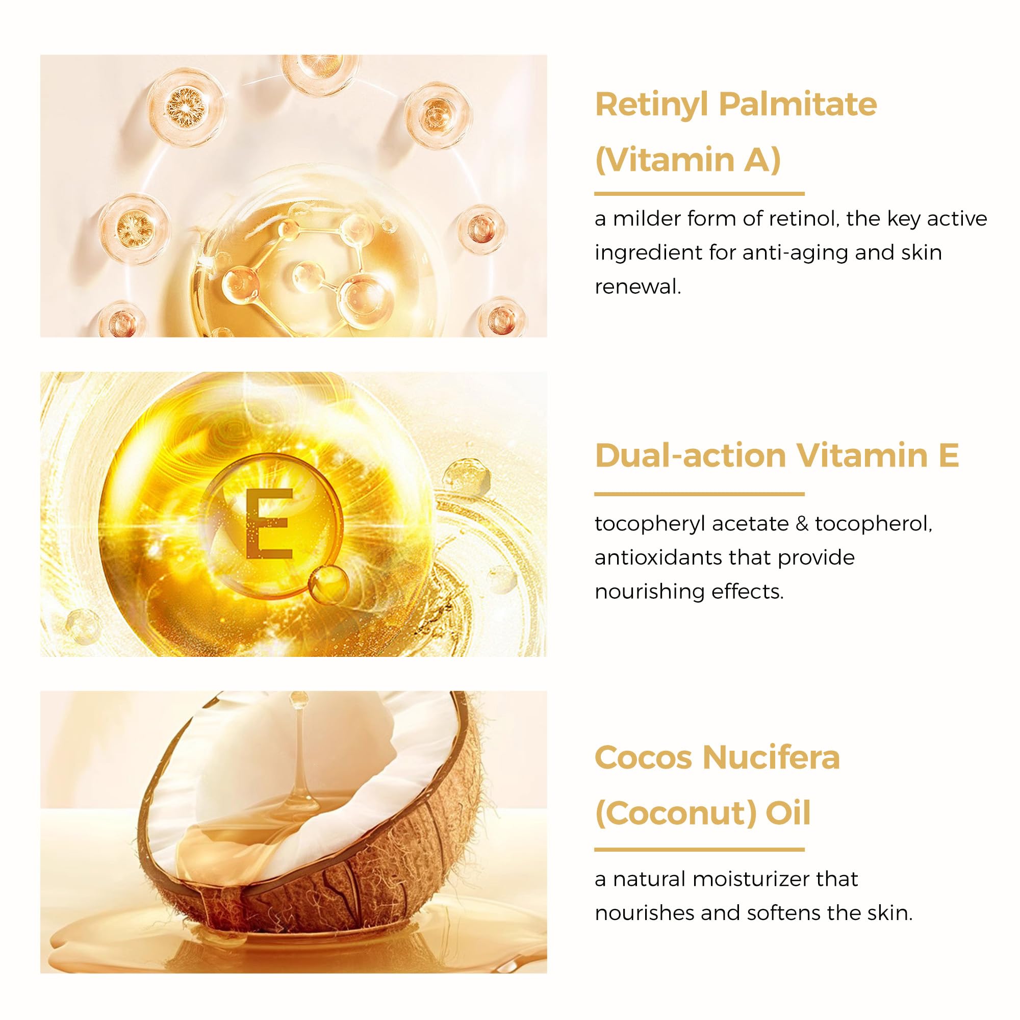 Vitamin World Retinol Cream with Vitamin A 100,000IU, Face Moisturizer 8 OZ - Vitamin World Official Product View 3