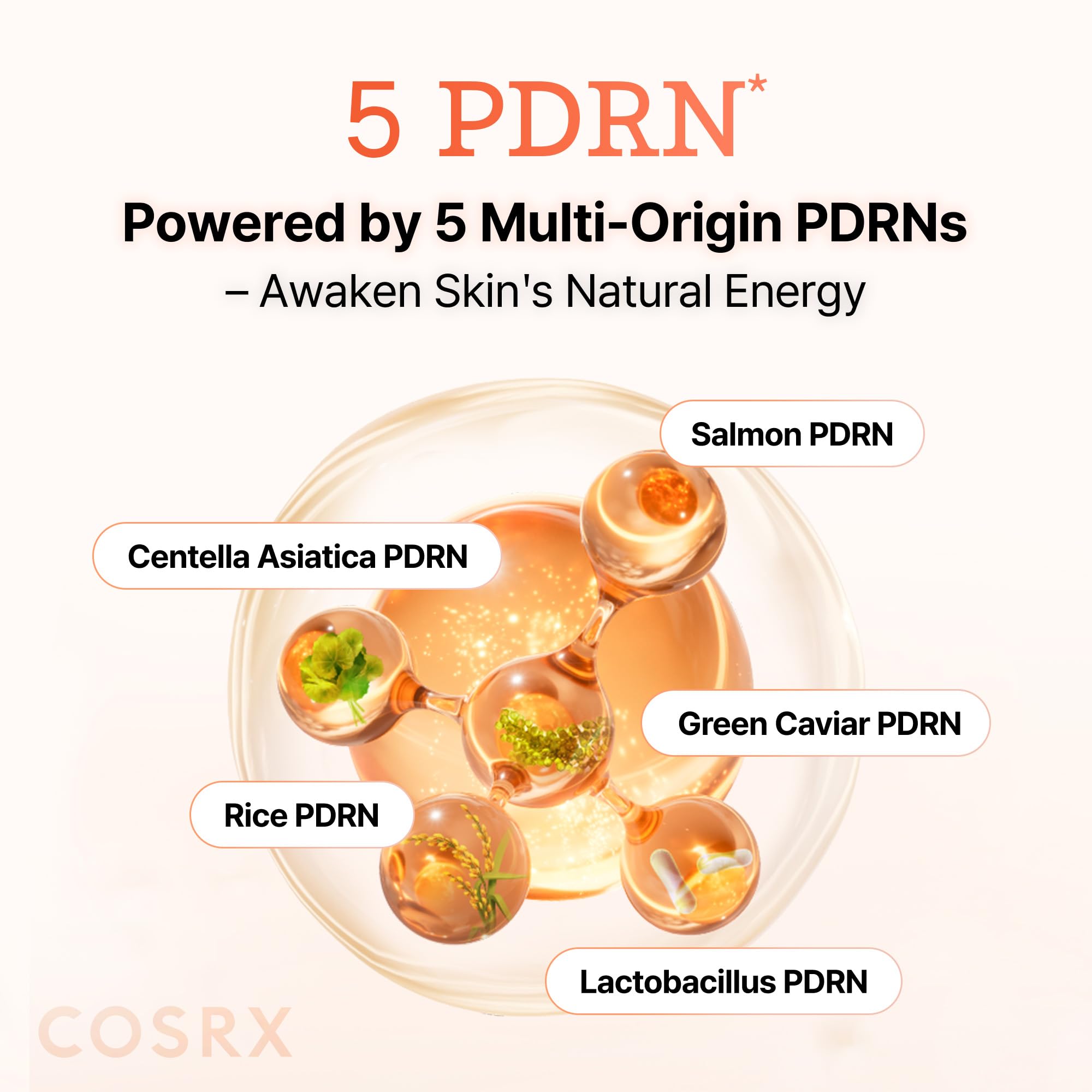 COSRX 5 PDRN Hyaluronic Hydrogel Face Mask, Glass Skin Glow, 34g - COSRX
