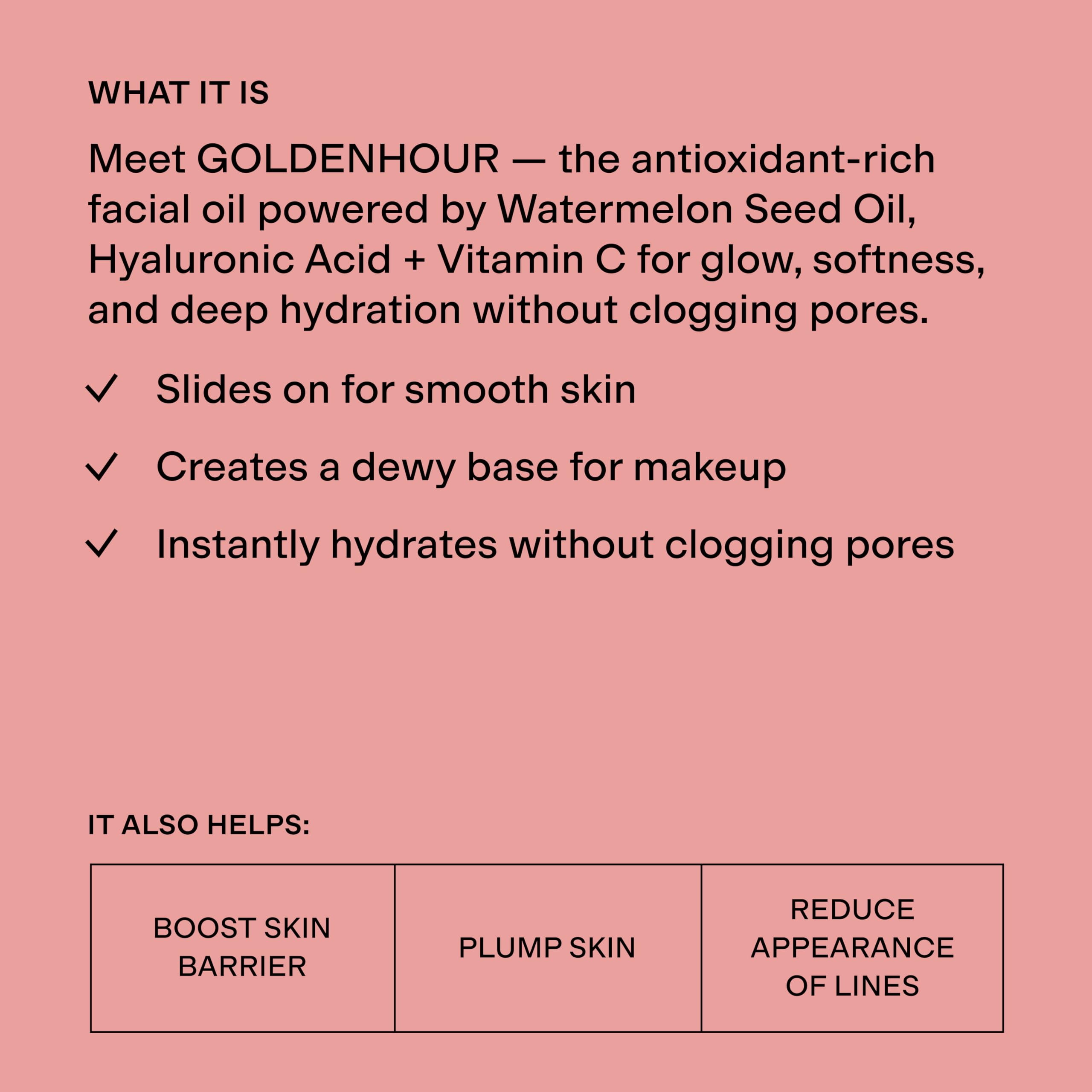 GOLDENHOUR Facial Oil - CLEARSTEM Official Imagery - 4