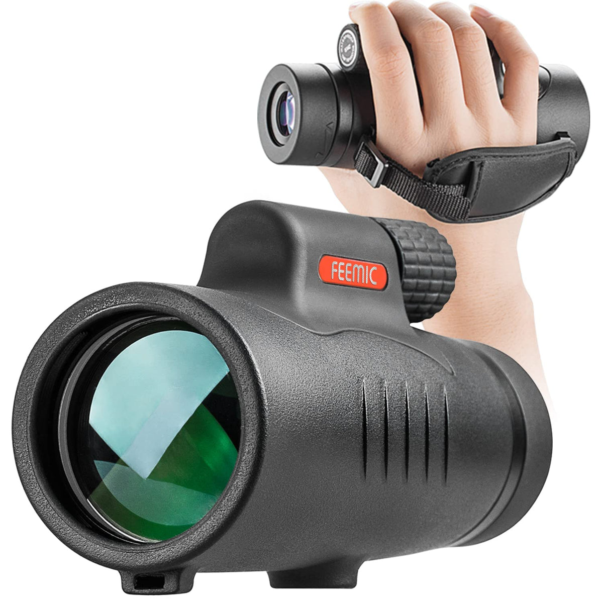 Monocular Telescope High Power 8x42 Monoculars Scope Compact - FEEMIC Official Imagery - 2