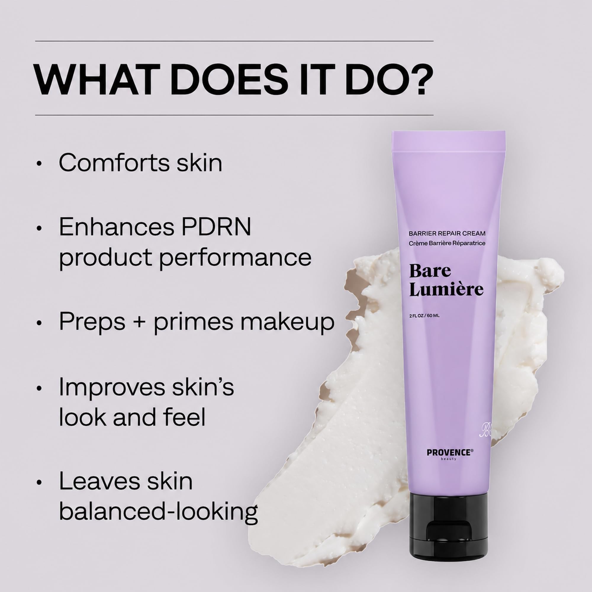 Provence Beauty BARE LUMI RE Skin Barrier Repair Cream 5 in - Provence Beauty Official Imagery - 8