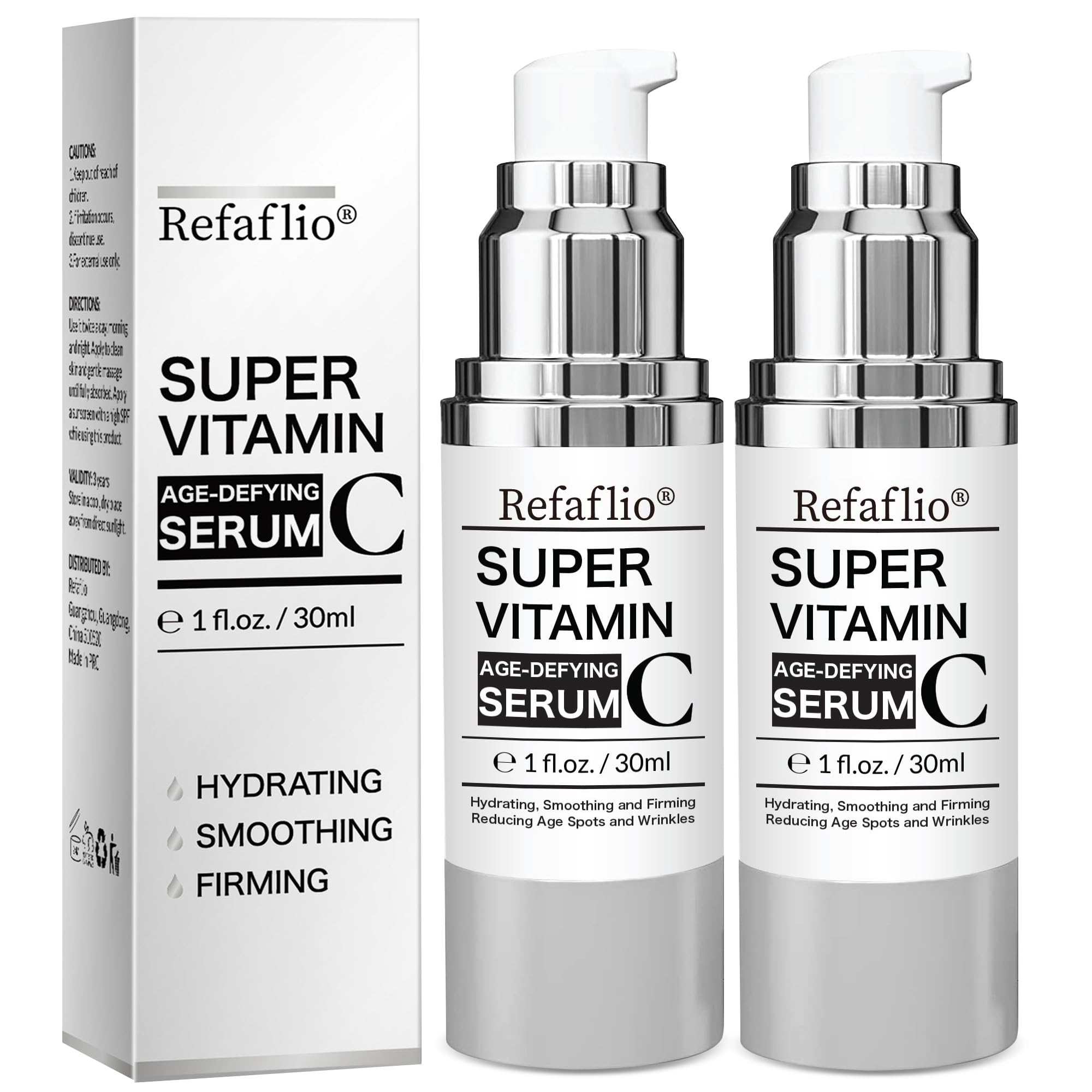 Super Vitamin C Serum for Women over 70 Wrinkle Cream for - Refaflio Official Imagery - 7