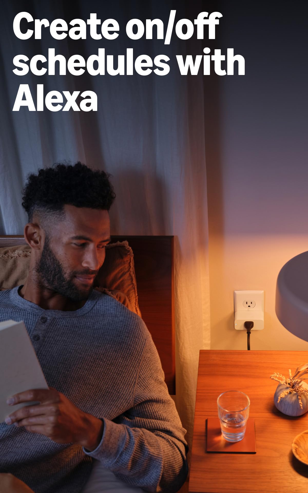 Amazon Smart Plug, Control lights and appliances when away from home, Simple set - Amazon Official Product View 5