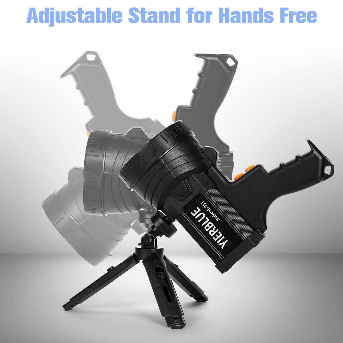 YIERBLUE Rechargeable Spotlight Super Bright 2000 000 High - YIERBLUE Official Imagery - 7