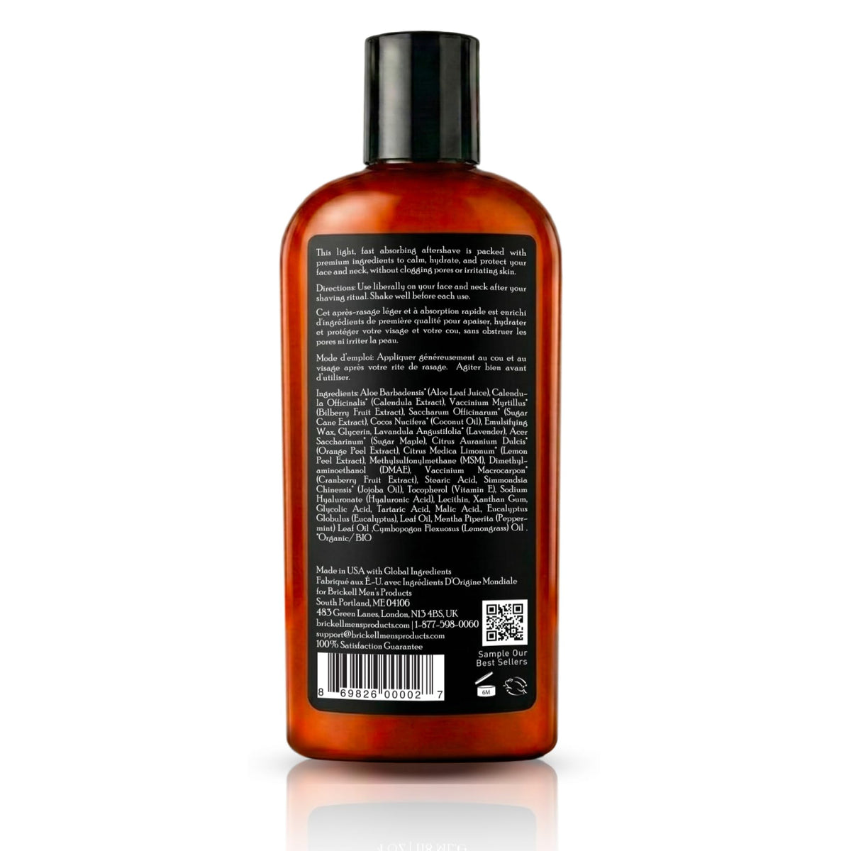 Brickell Men s Instant Relief Aftershave for Men Soothing - Brickell Men's Products Official Imagery - 4