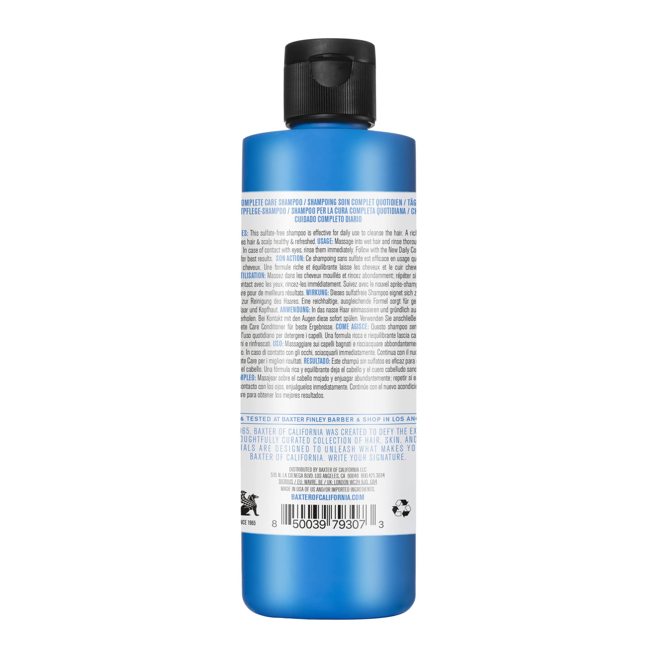 Baxter of California Daily Complete Care Shampoo, 8 oz
