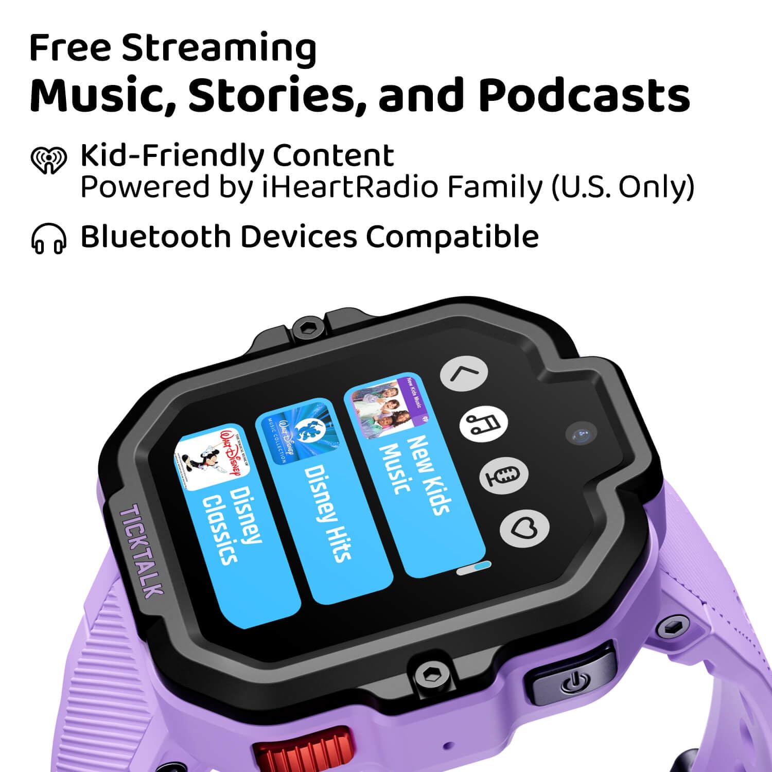 TickTalk5 Kids Smart Watch with GPS Tracker, Calls, Texts & SOS Ages 3 - View 6