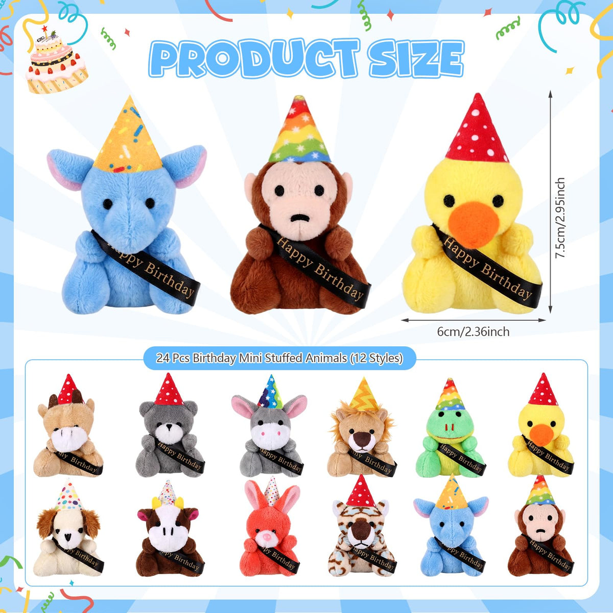12 Set Birthday Classroom Gifts for Students School Reward - Baderke Official Imagery - 7