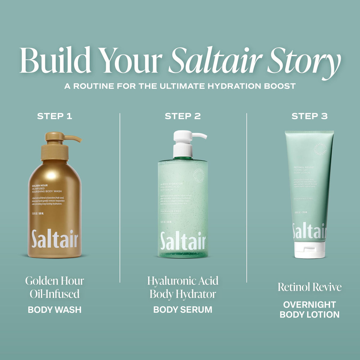 Saltair Hyaluronic Acid Body Serum - Saltair Official Imagery - 8