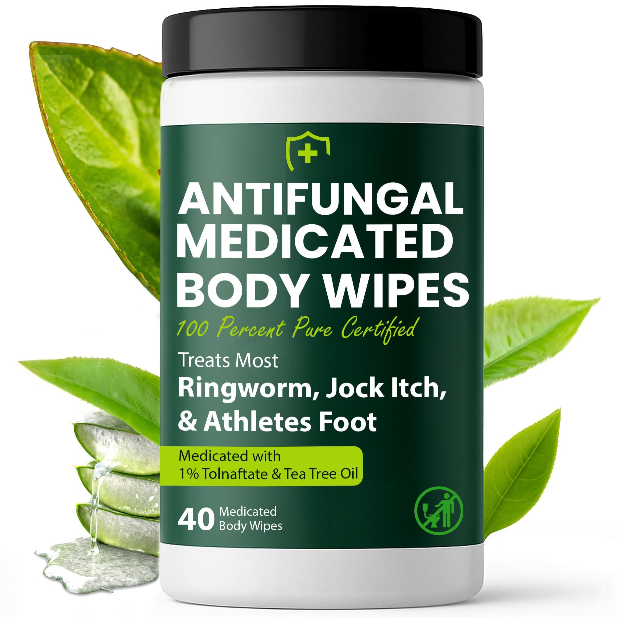 Armor Body Wipes 1% Tolnaftate – Antifungal Cleansing