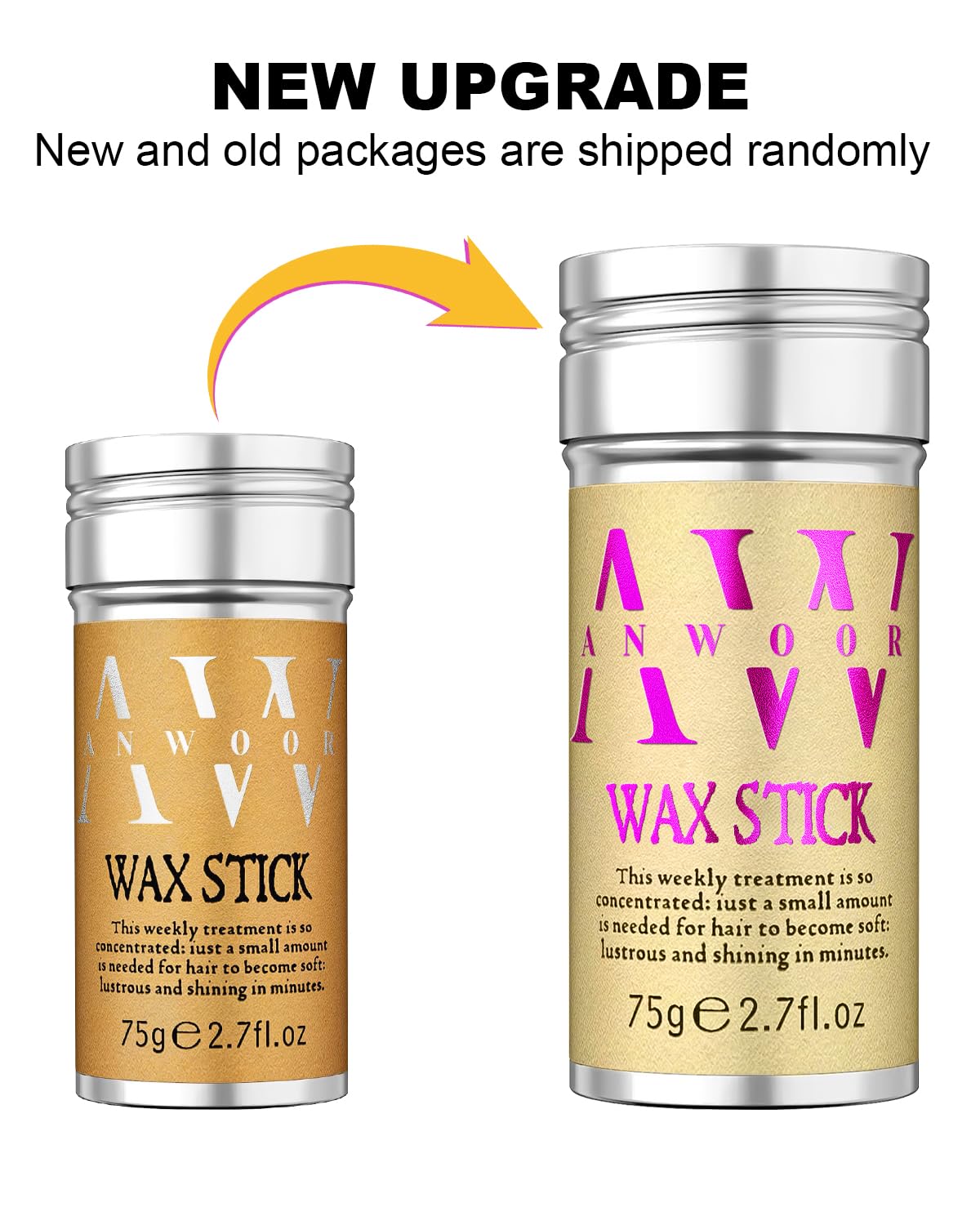 JimysCo Hair Wax Stick, Wax Stick for Hair Flyaways Kids & Women Hair - View 9