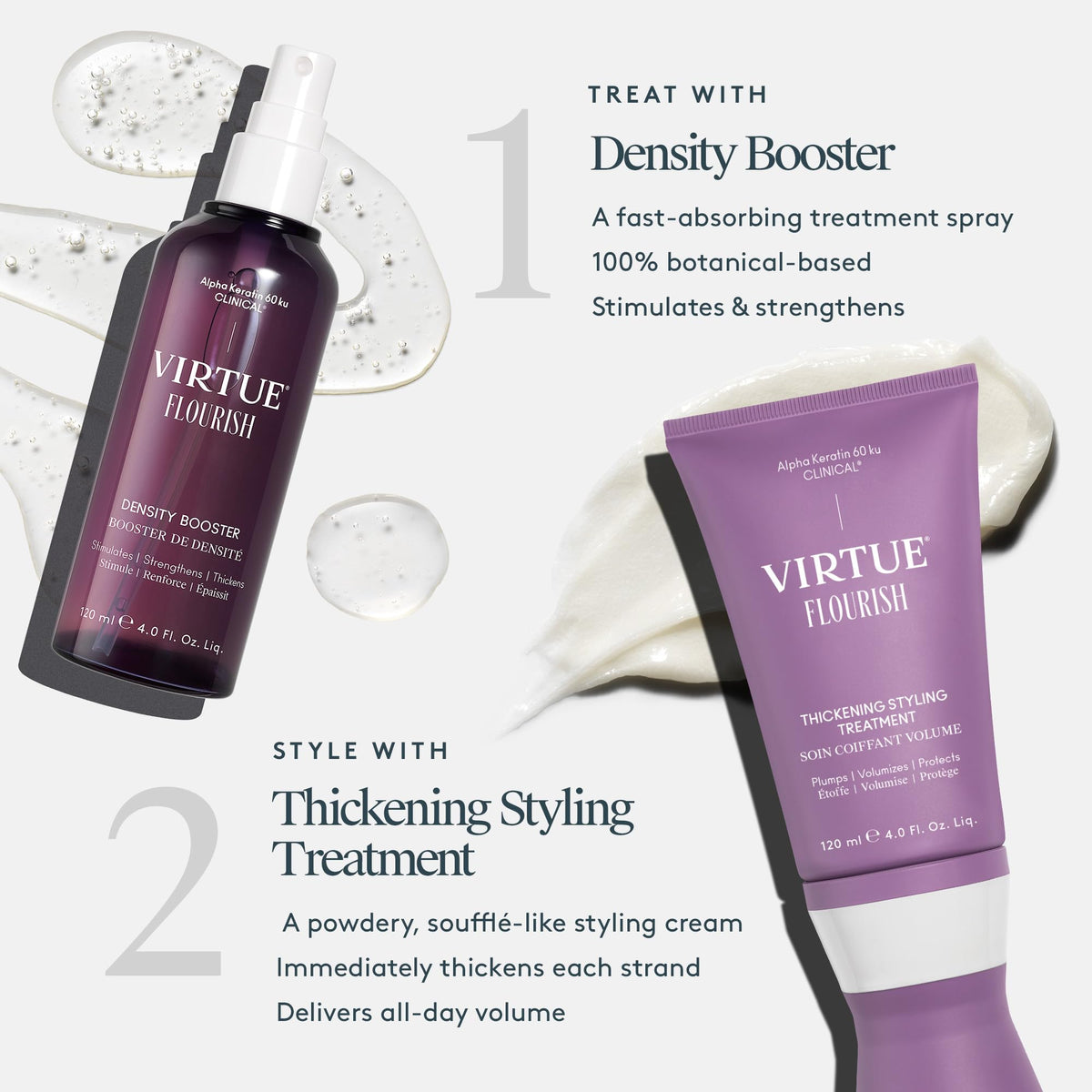 Virtue Flourish Hair Thinning Density Booster Spray - Premium Selection Official Imagery - 8