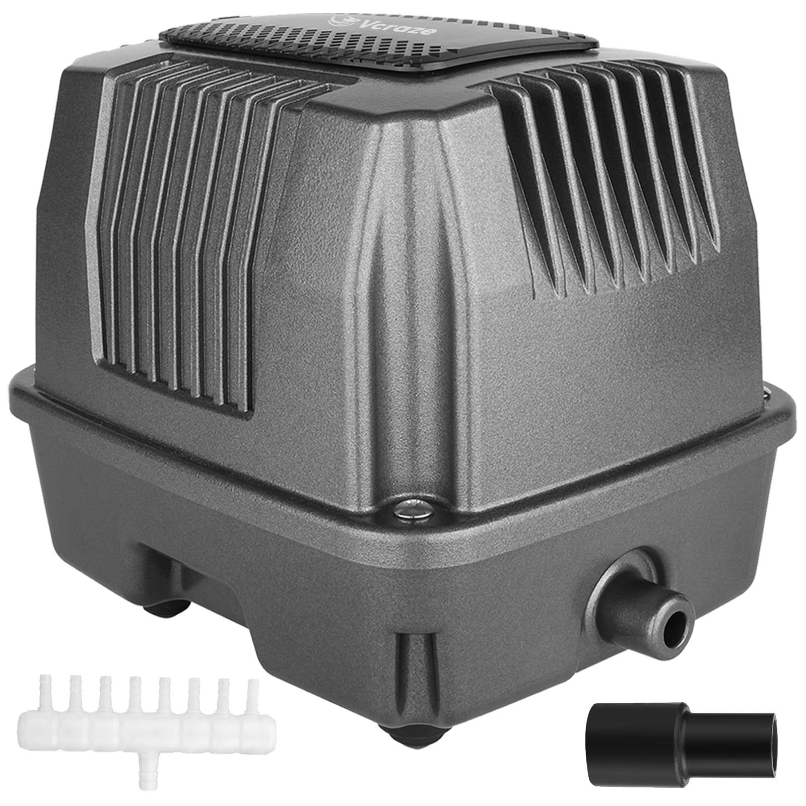 VCRAZE Powerful Linear Air Pump - KP-40/KP-60/KP-80 Pond Air Pump - VCRAZE Official Product View 1