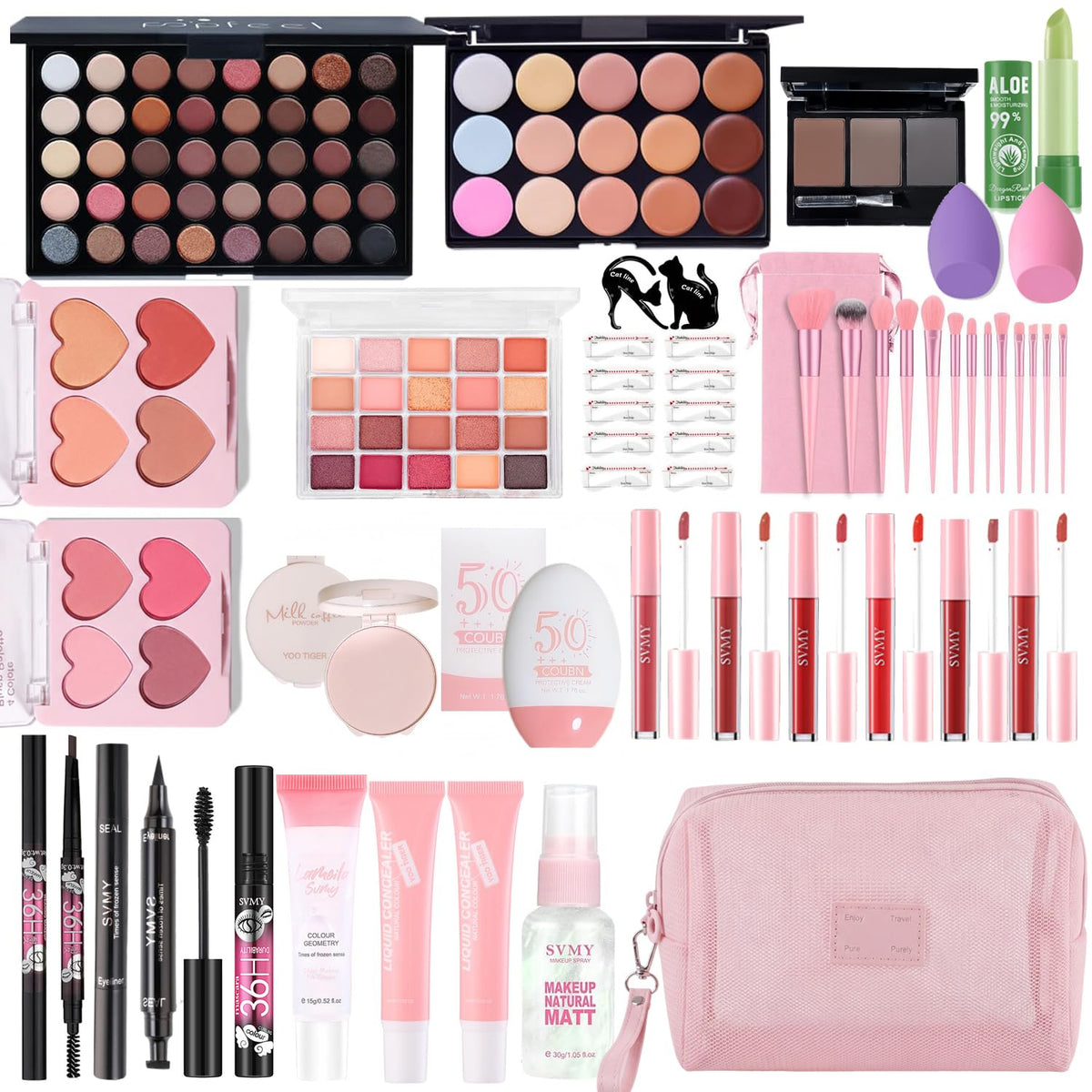 All in One Makeup Kit for Women Full Kit Makeup Set for Teen - XEVORIA Official Imagery - 2