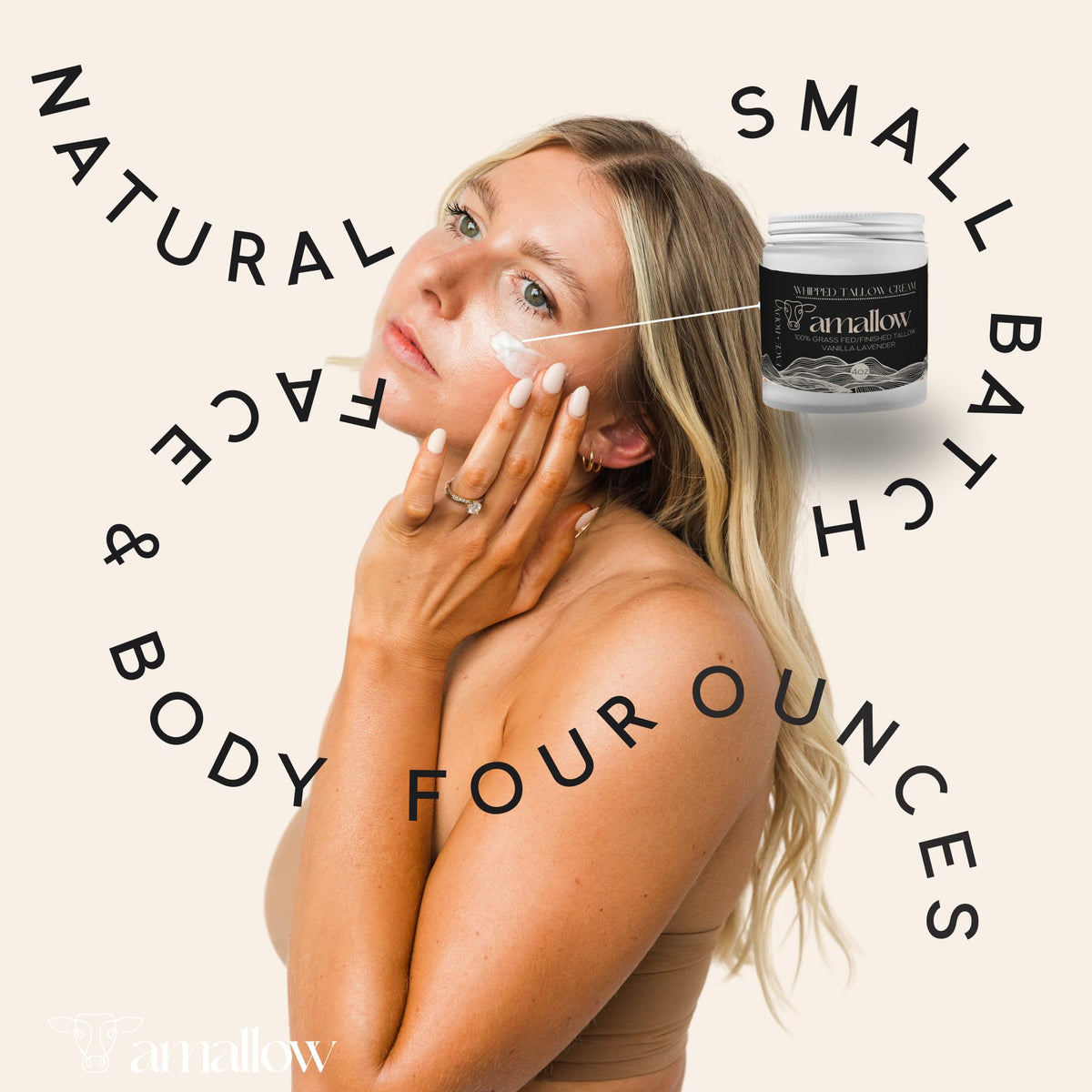 Amallow 100 Grass Fed Beef Tallow for Skin Care - Amallow Official Imagery - 8