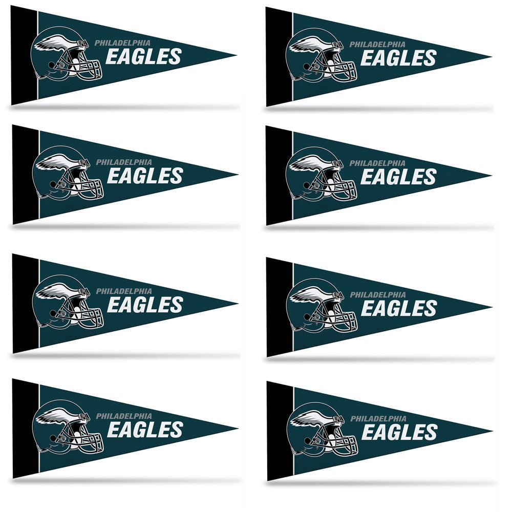 Rico Philadelphia Eagles 8 Piece Mini Pennant Set - Product Imagery