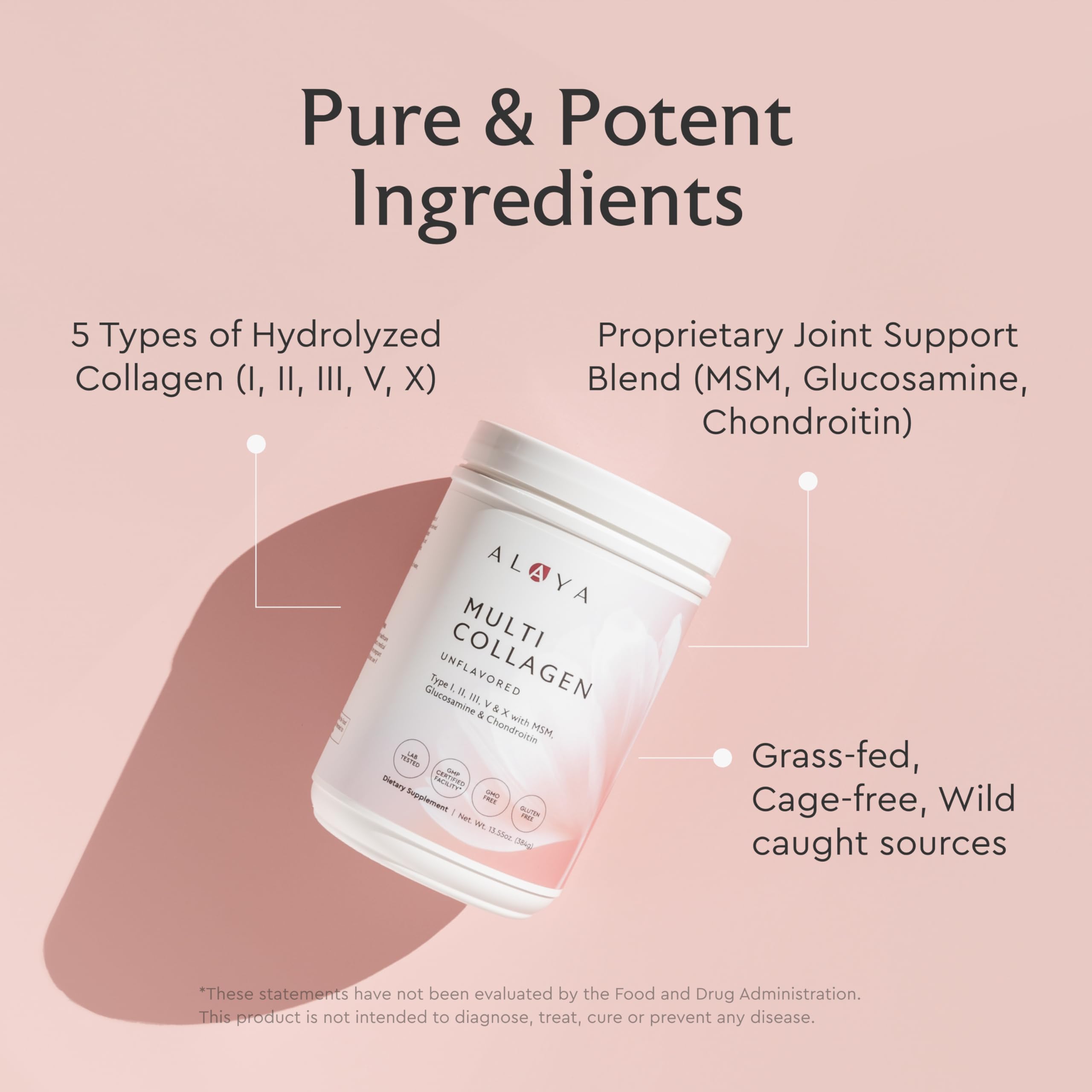Alaya Multi Collagen Powder - Alaya Naturals Official Imagery - 4