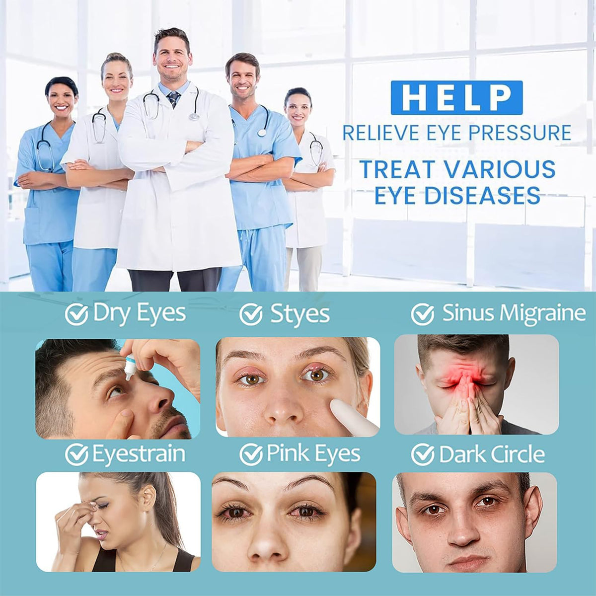 Pink Heated Eye Mask for Dry Eyes MGD Blepharitis Stye - FlexTherm Official Imagery - 3