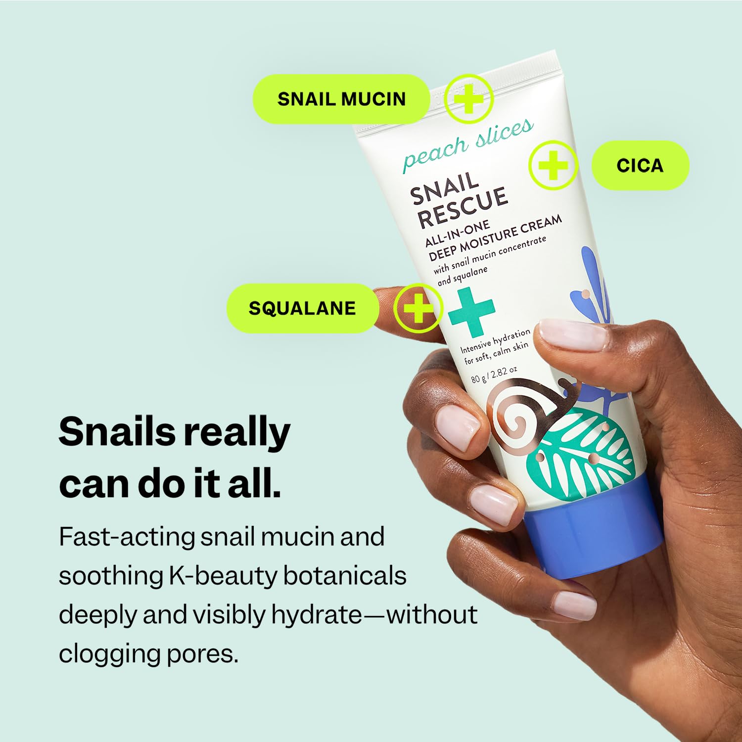 Peach Slices - Snail Rescue All One Deep Moisture Cre - Peach Slices Official Product View 4