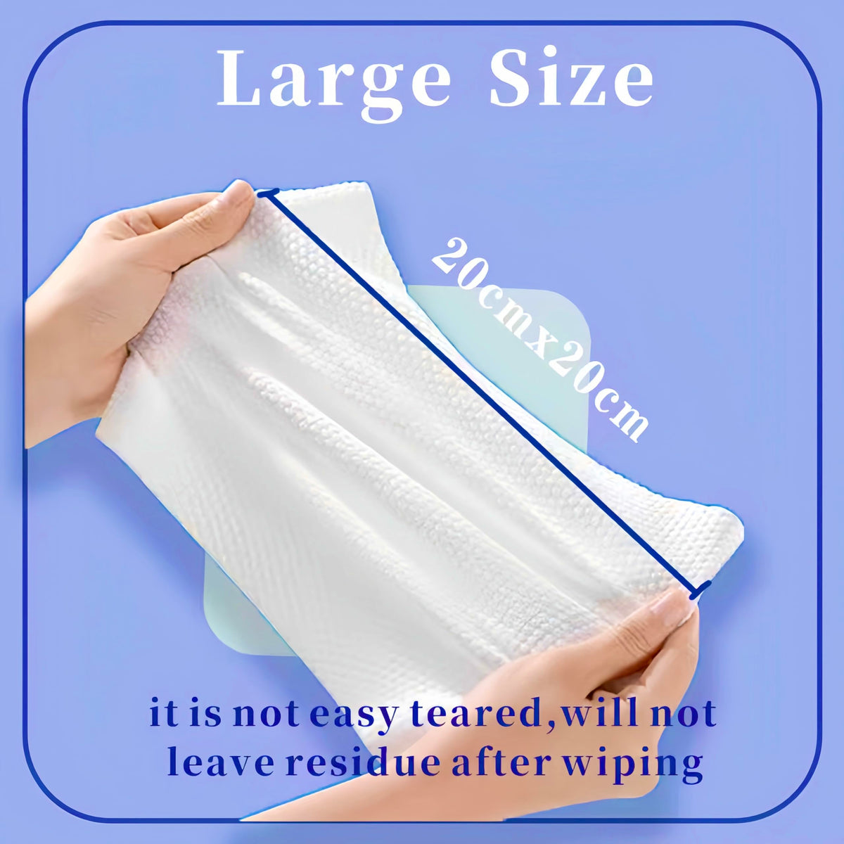 Disposable Face Towel 600 Count Soft Cotton Clean Skin Face - KeeiZoes Official Imagery - 7