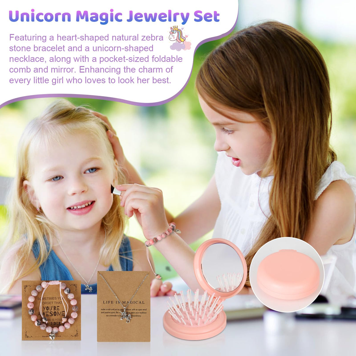 Jenria Unicorn Gift for Girls Birthday Gifts for Girls Age 3 - Jenria Official Imagery - 7
