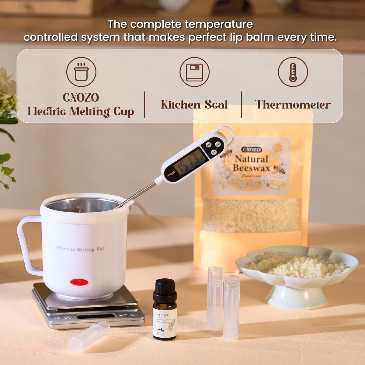 DIY Lip Balm Making Kit - CXOZO Official Imagery - 5