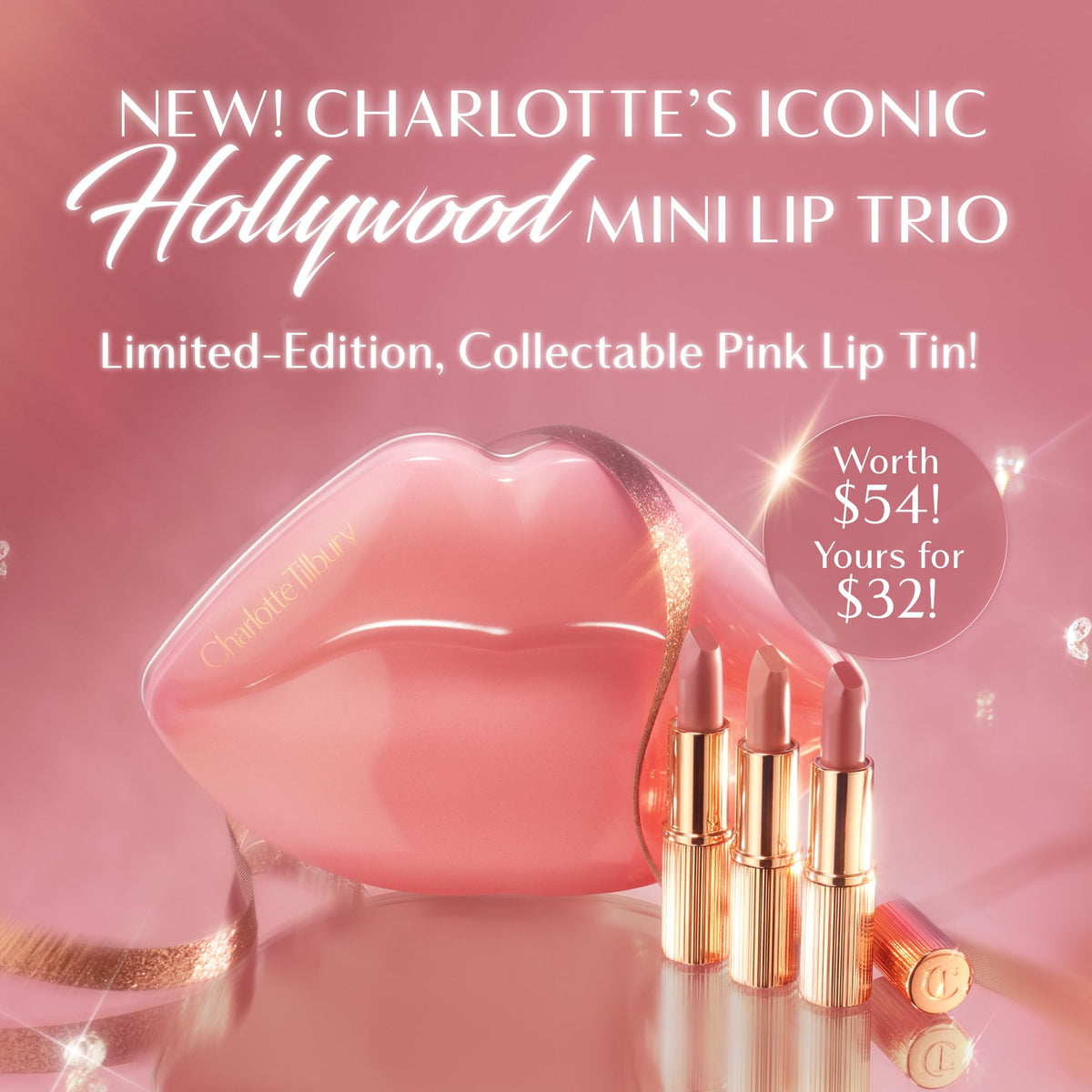 Charlotte Tilbury K I S S I N G Lipstick - Premium Selection Official Imagery - 3