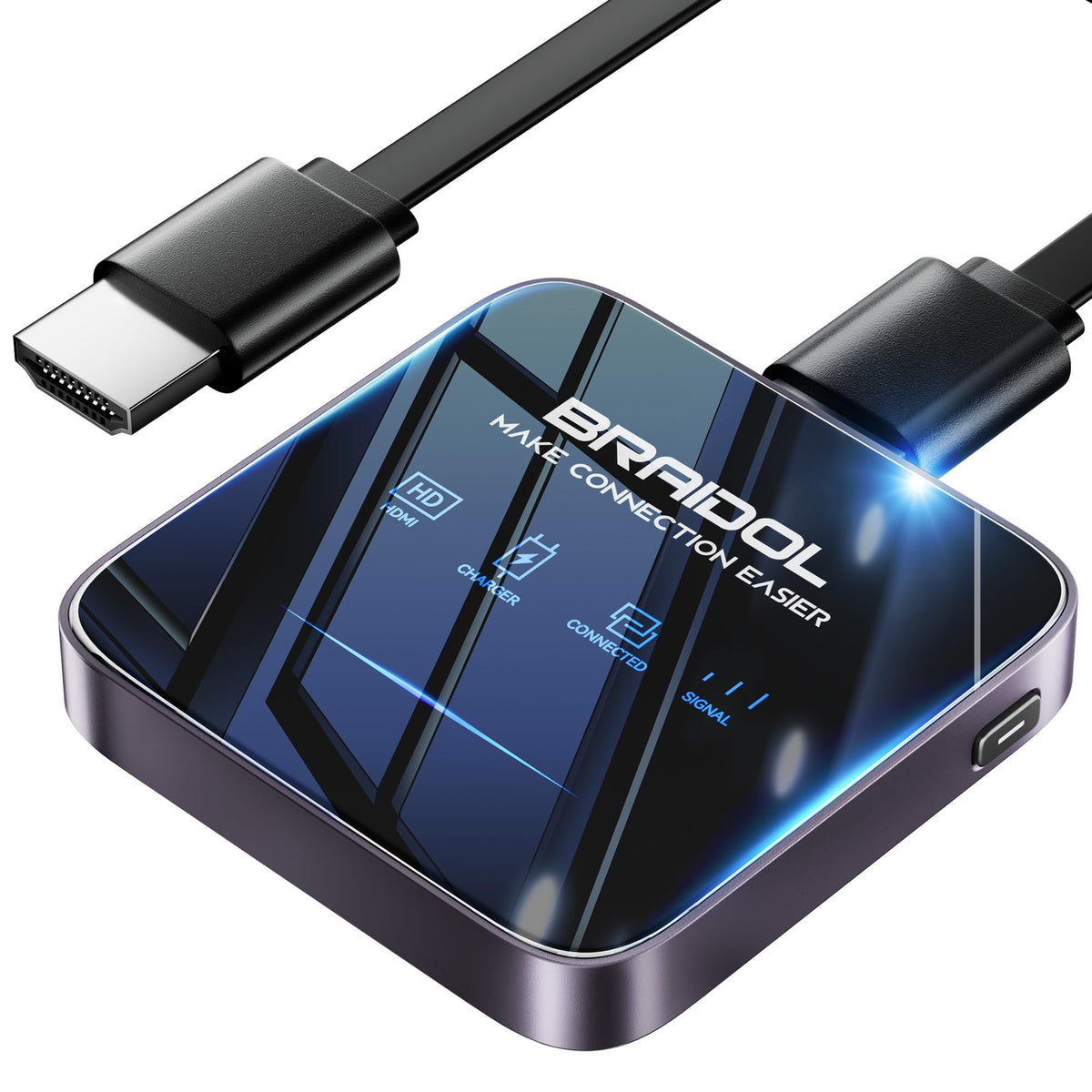 2026 Upgraded Wireless HDMI Display Dongle Adapter Receiver - Ogzvhypl Official Imagery - 1