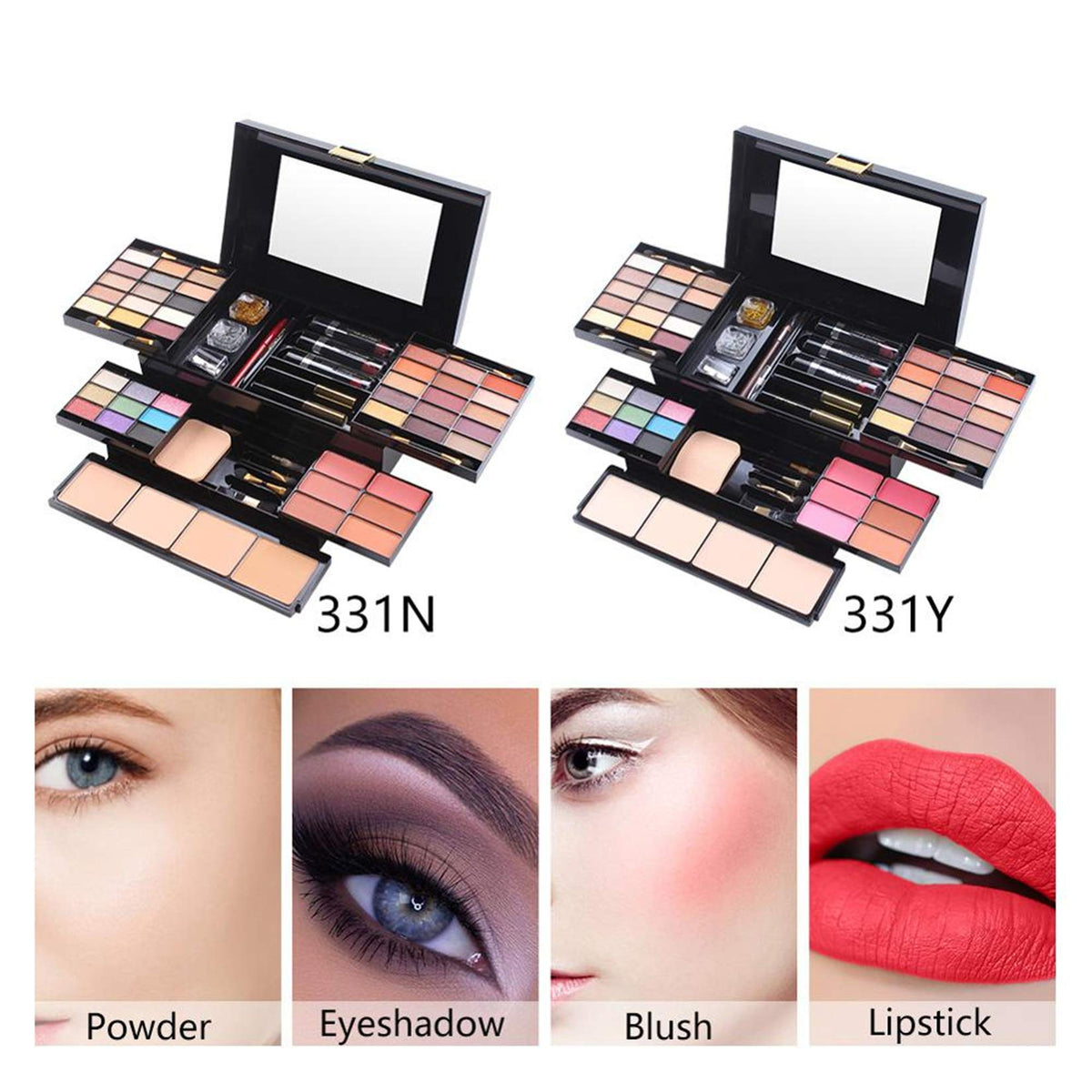 FantasyDay 54 Colors All in one Makeup Gift Set Holiday - FantasyDay Official Imagery - 5