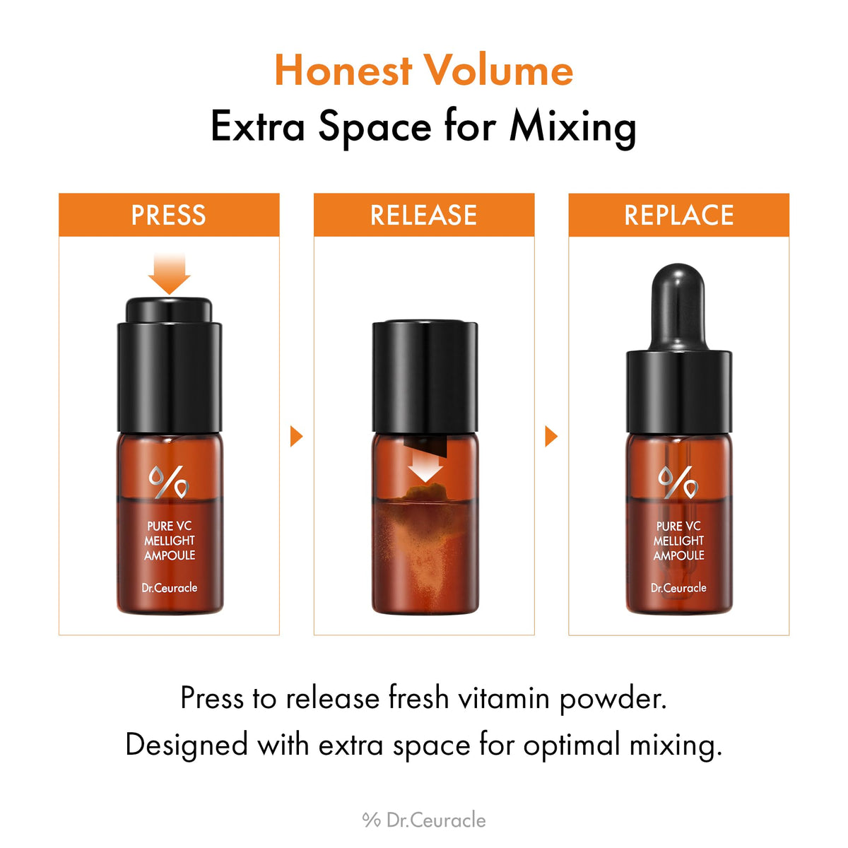Dr Ceuracle Pure Vitamin C Mellight Ampoule Set 4 Week - Dr.Ceuracle Official Imagery - 3