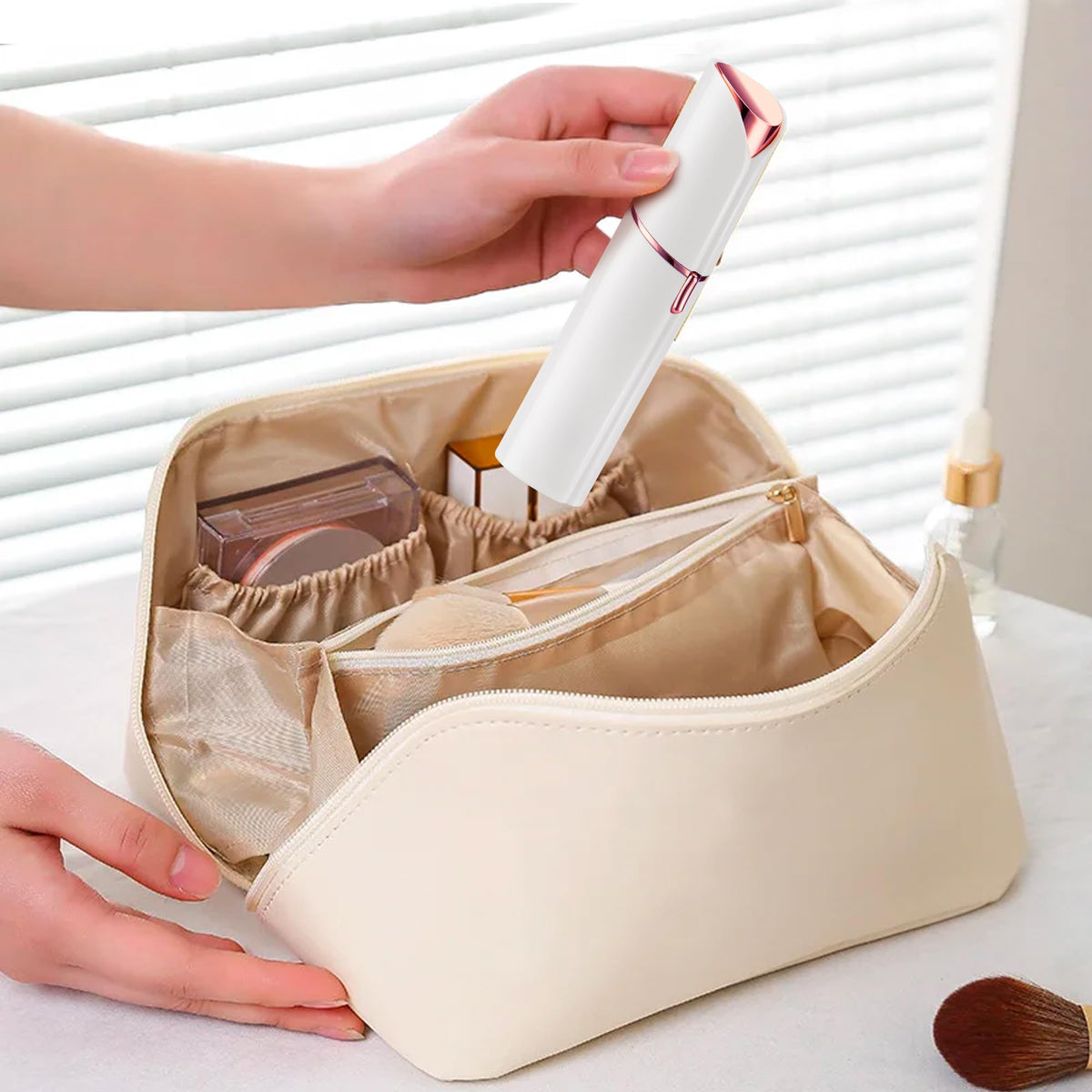 Facial Hair Removal for Women Electric Hair Removal Device - Profeir Official Imagery - 8