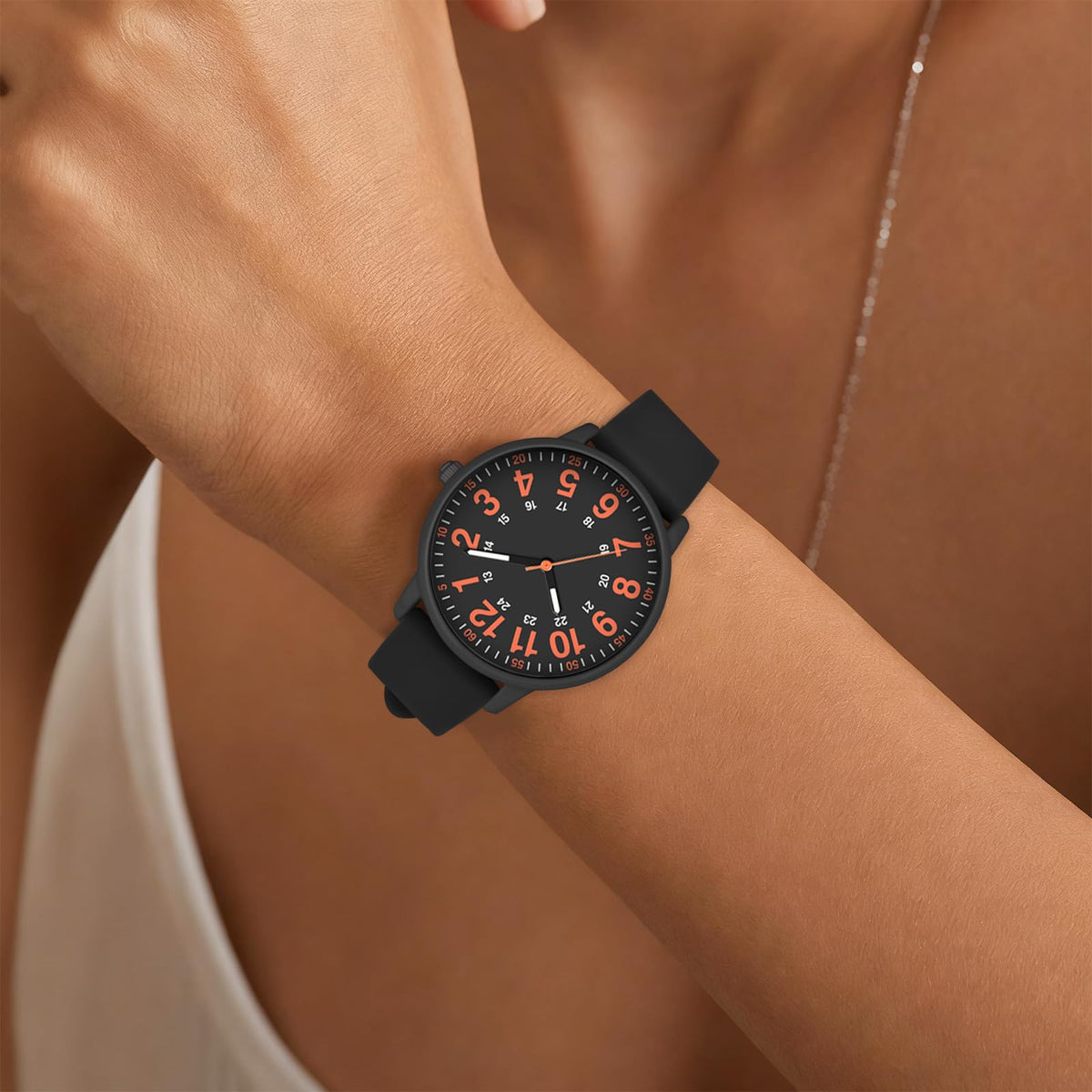 38MM 3ATM Waterproof Wear Resistant Anti Scratch Analog - Asan Ge Official Imagery - 7