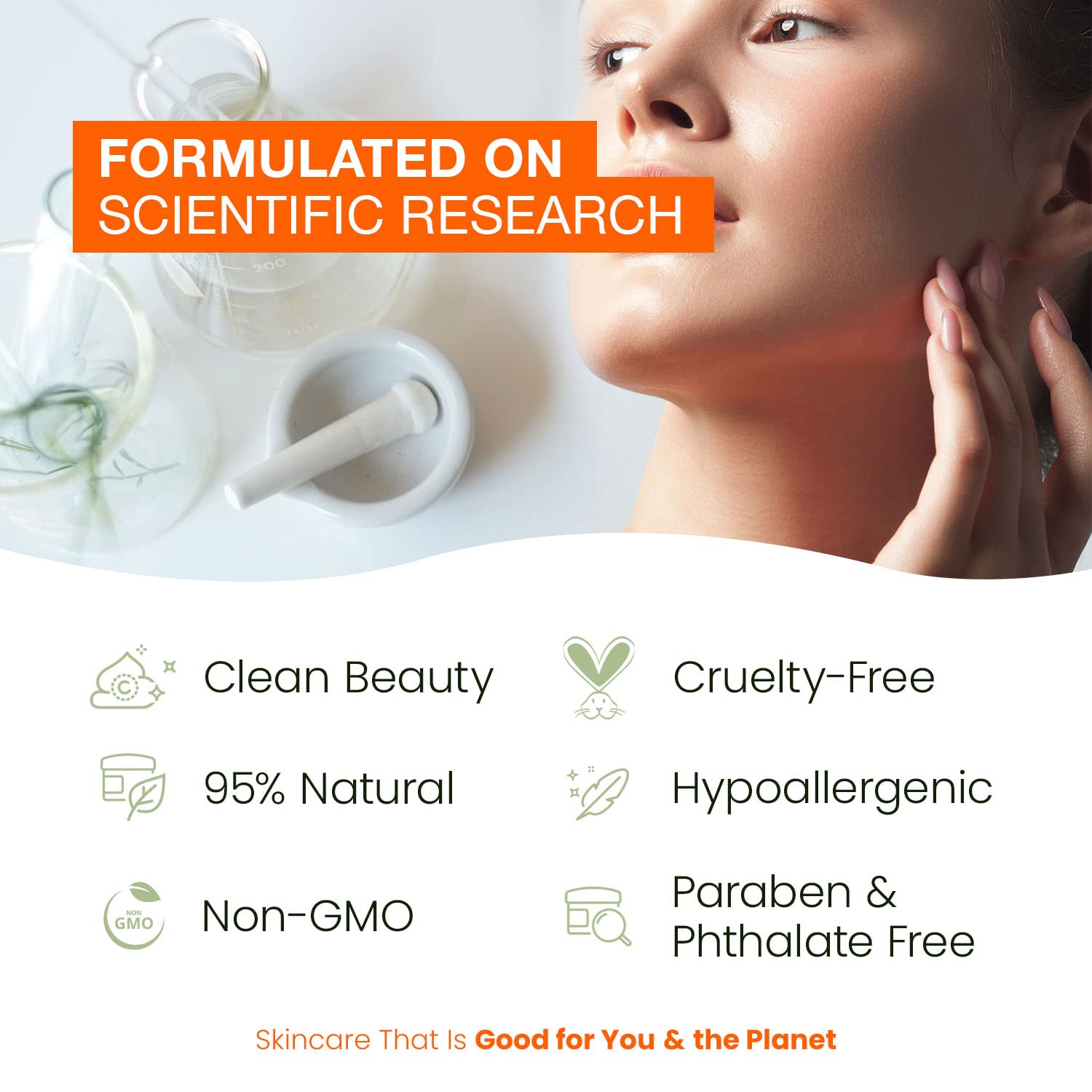 Natural Chemist Vitamin C Serum With Collagen - Dermatologist Tested & Skin - Natural Chemist Official Product View 8