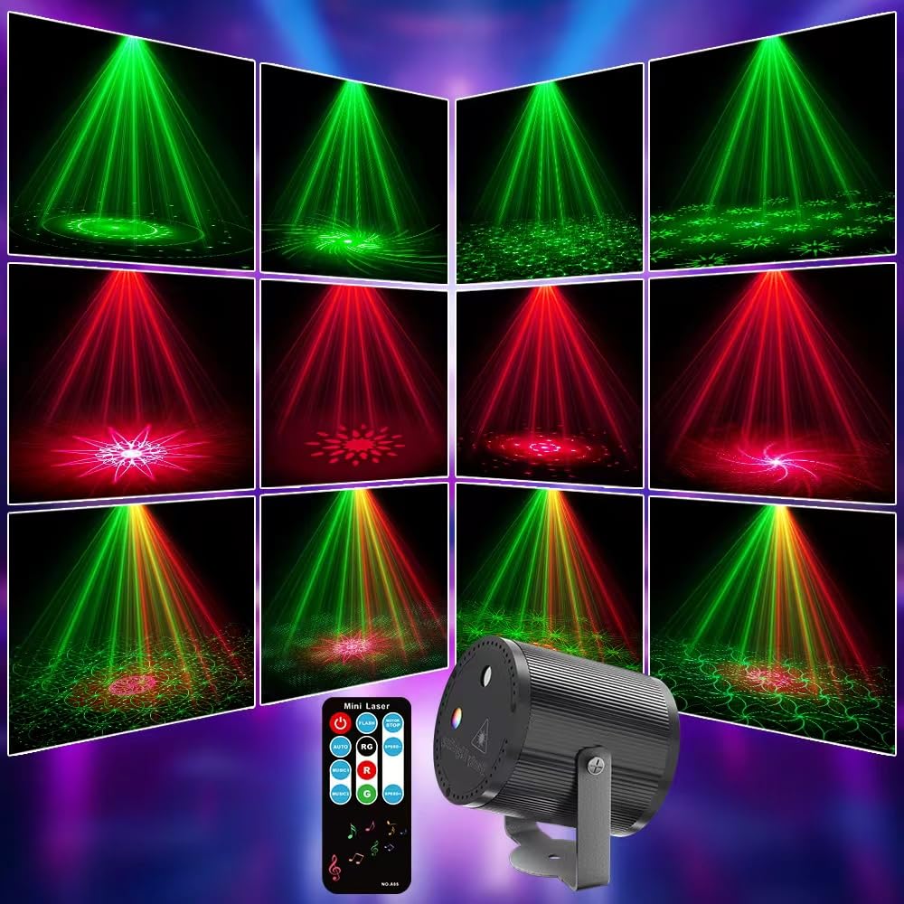 Mini Disco Light Party Light Sound Activated dj Equipment 2 - Mslitely Official Imagery - 5