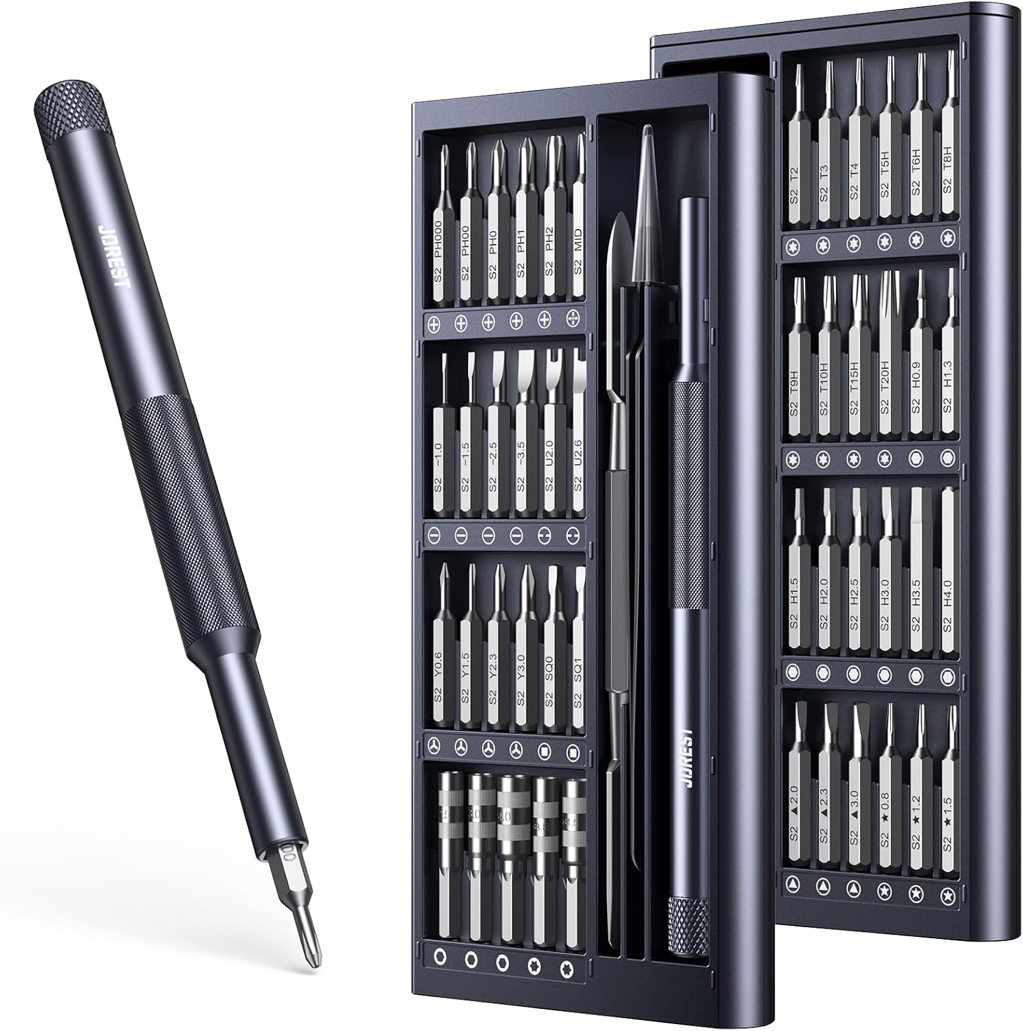 JOREST 50 in 1 Precision Screwdriver Set with Security Torx, Magn - Jorest Official Product View 1