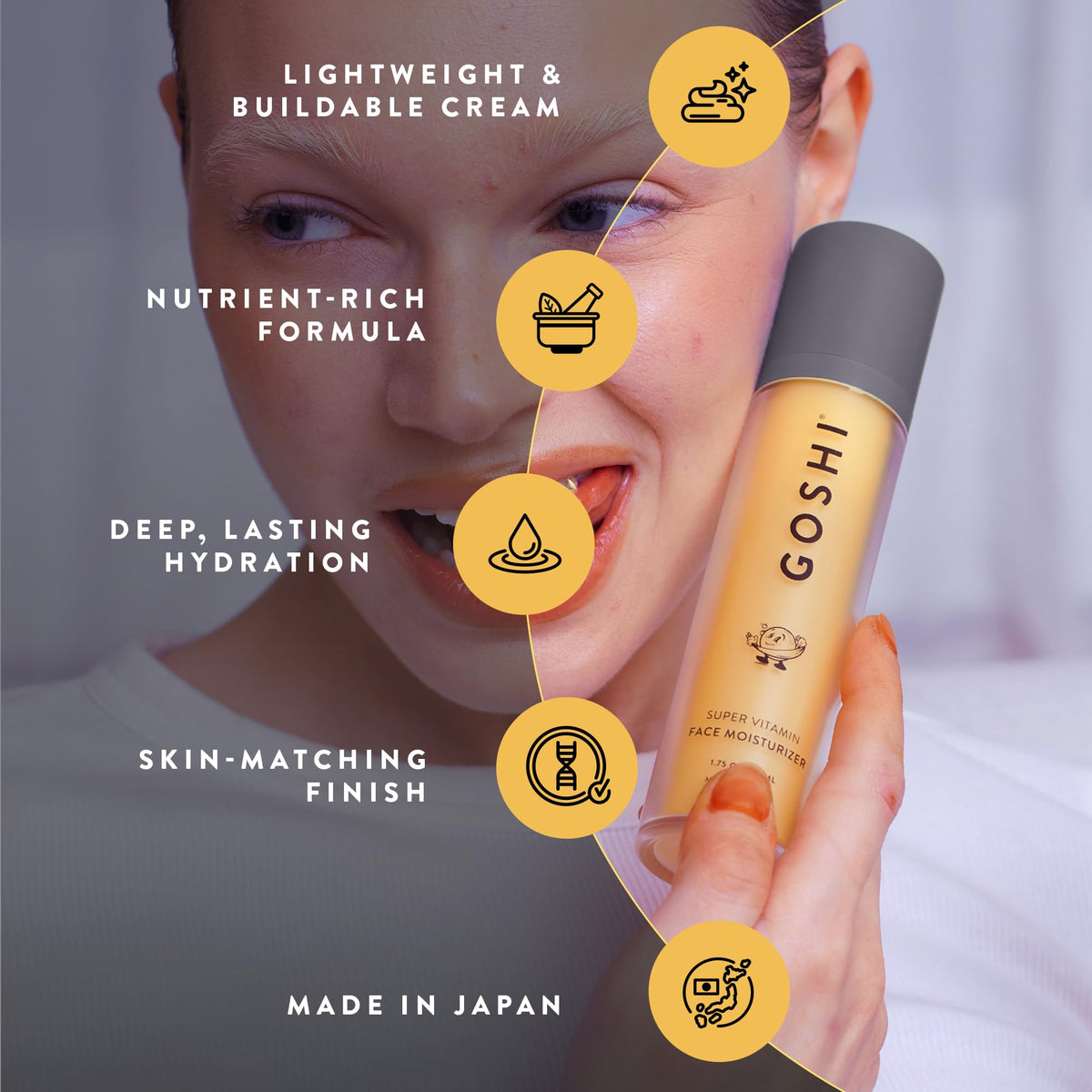 GOSHI Super Vitamin Face Moisturizer - GOSHI Official Imagery - 7