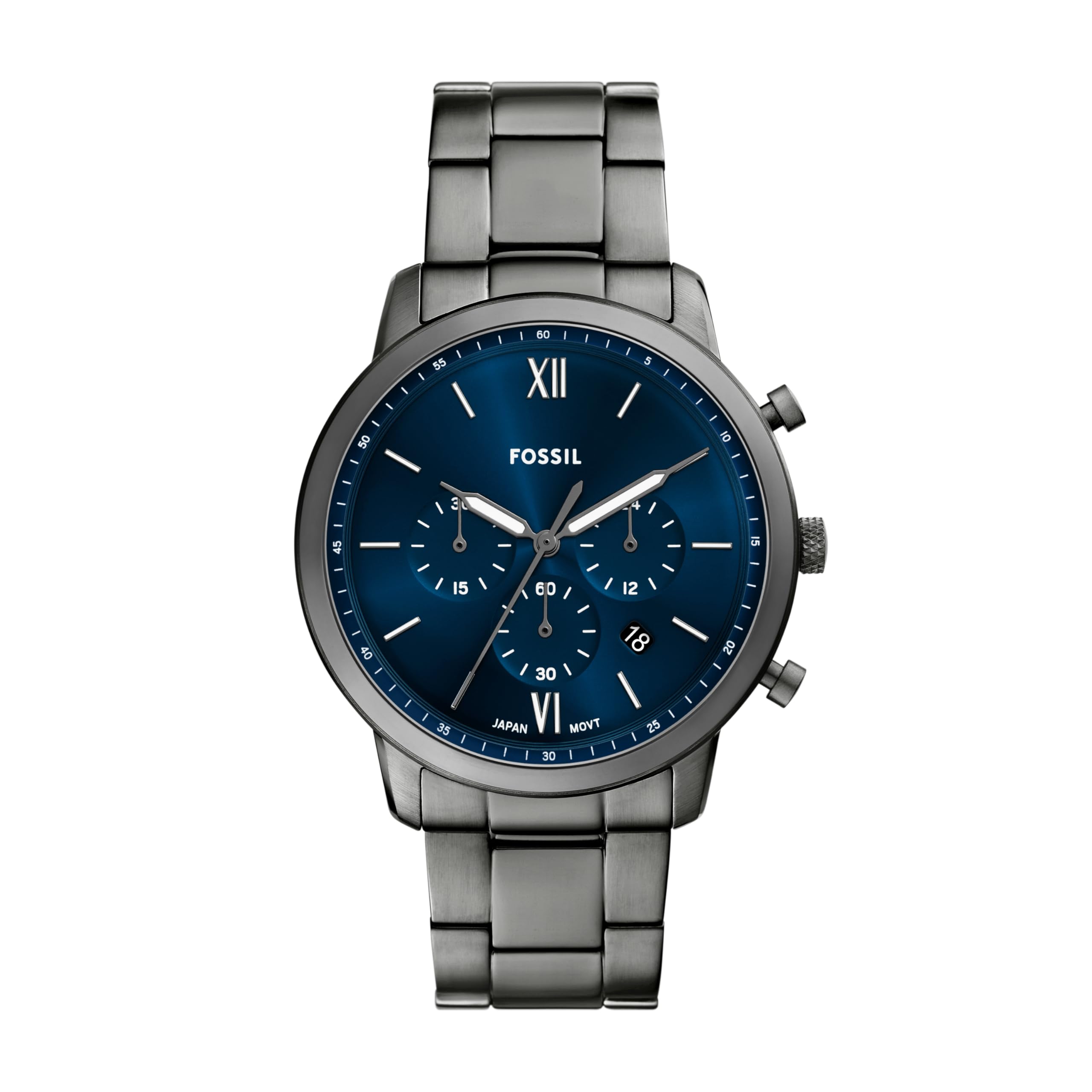 Fossil Men's Watch, Neutra Quartz Stainless Steel Chronograph Watch fo - View 9