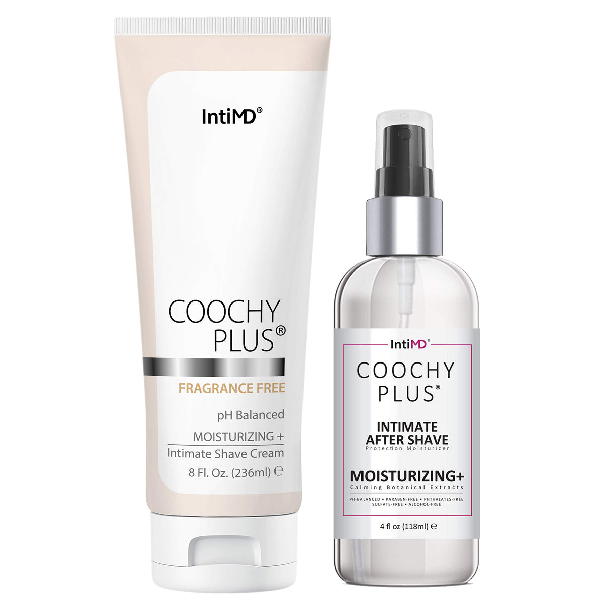 Coochy Plus Fragrance Free Intimate Shaving Cream After - IntiMD Official Imagery - 2