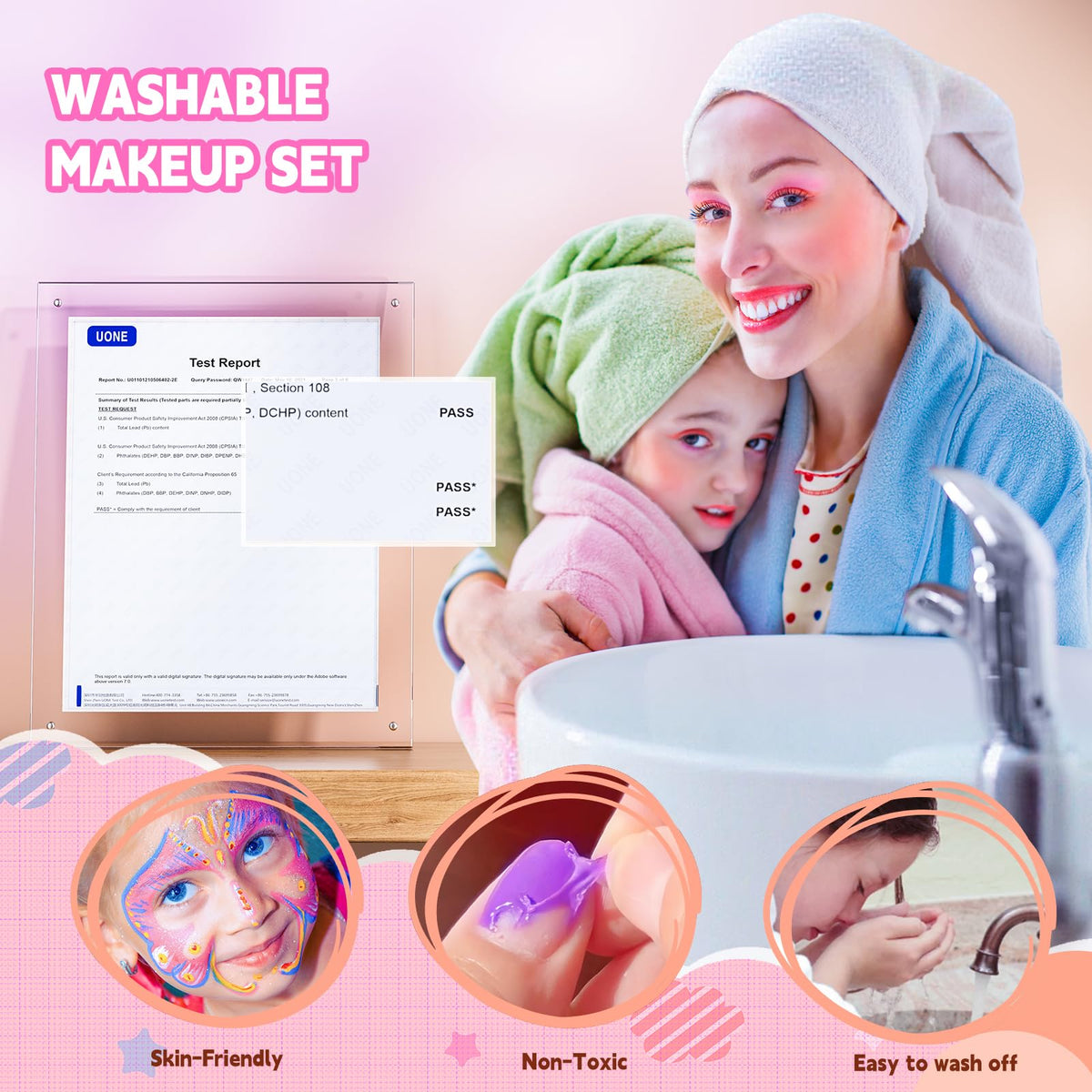 Kids Makeup Kit for Girls - Beayuck Official Imagery - 5