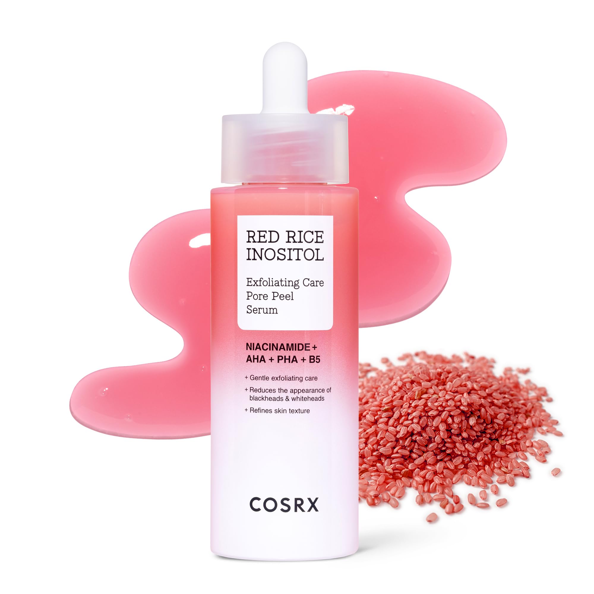 COSRX Red Rice Pore Peel Shot, Blackhead Remover AHA BHA PHA, - COSRX