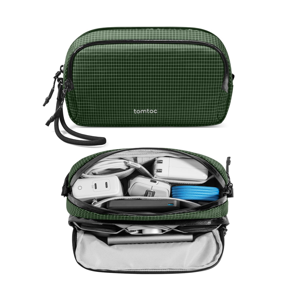 tomtoc Electronic Organizer Travel Case Performance Dual - tomtoc Official Imagery - 1