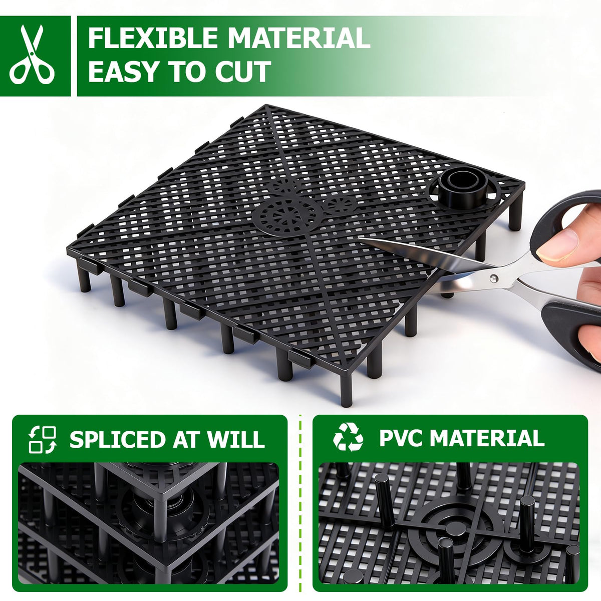 Sieral Undergravel Aquarium Filter for 40 55 Gallon Fish - Sieral Official Imagery - 4
