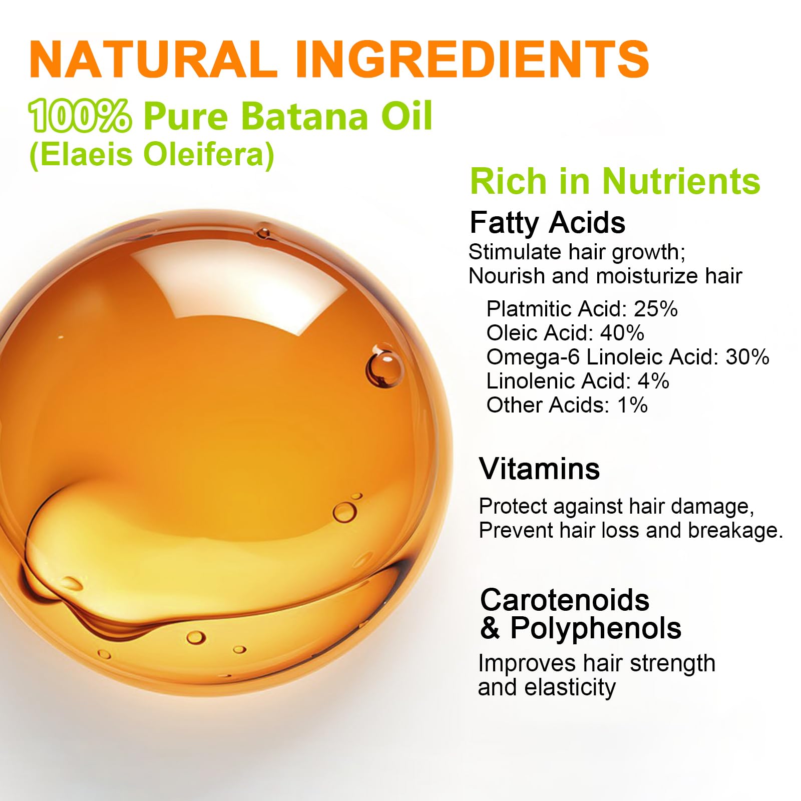 MISICH Raw Batana Oil, 100% Natural Organic Hair Growth Oil , Sourced from - MISICH Official Product View 6