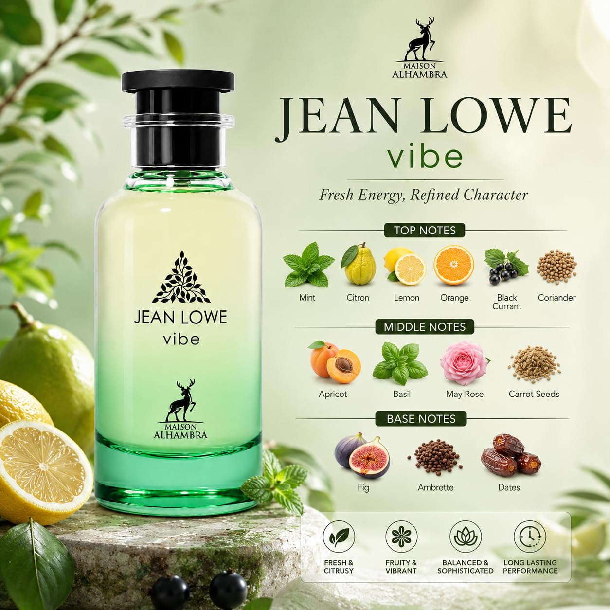 Maison Alhambra Jean Lowe Vibe Eau de Parfum Spray - Maison Alhambra Official Imagery - 5